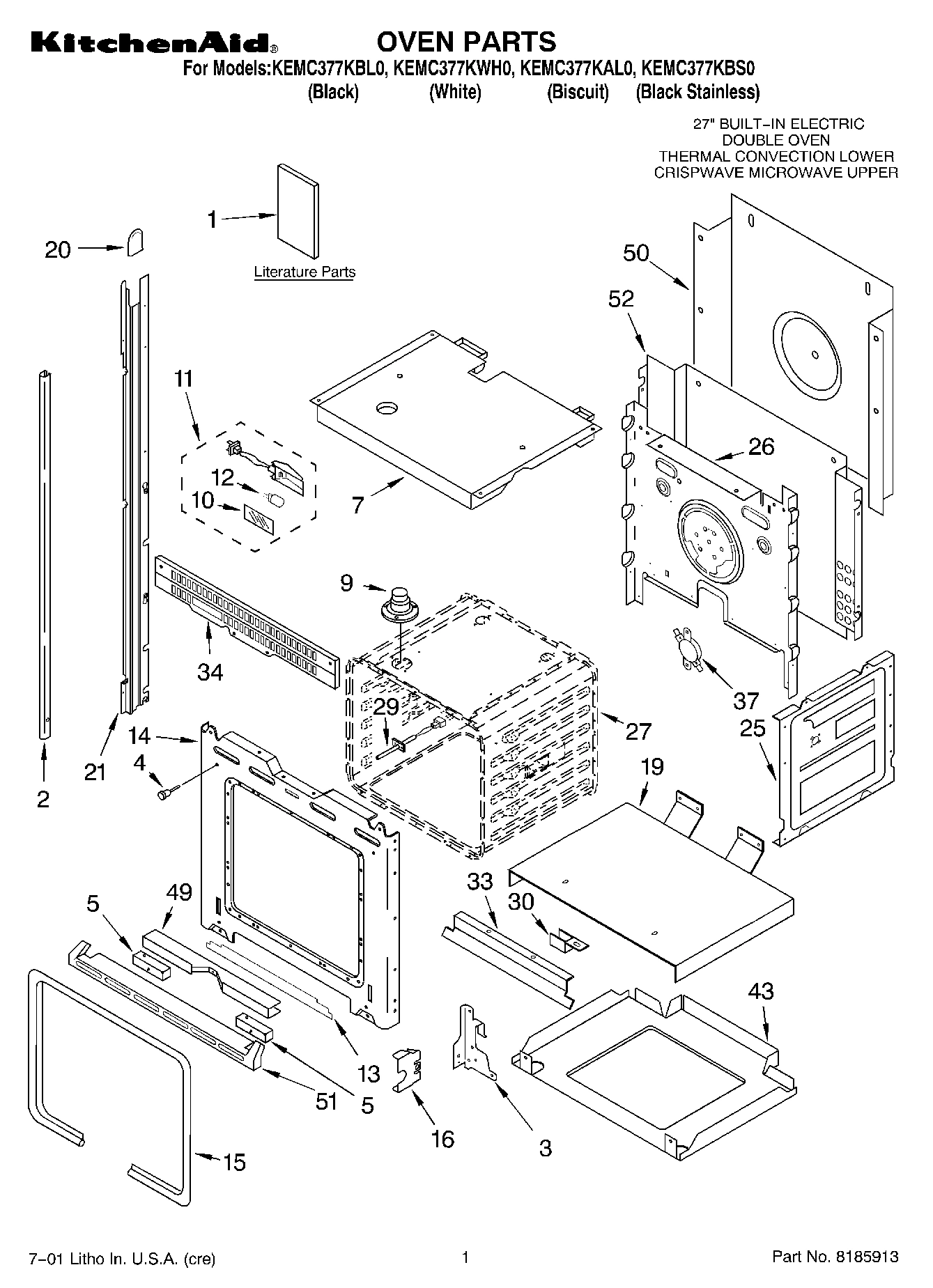 01 - OVEN, LITERATURE