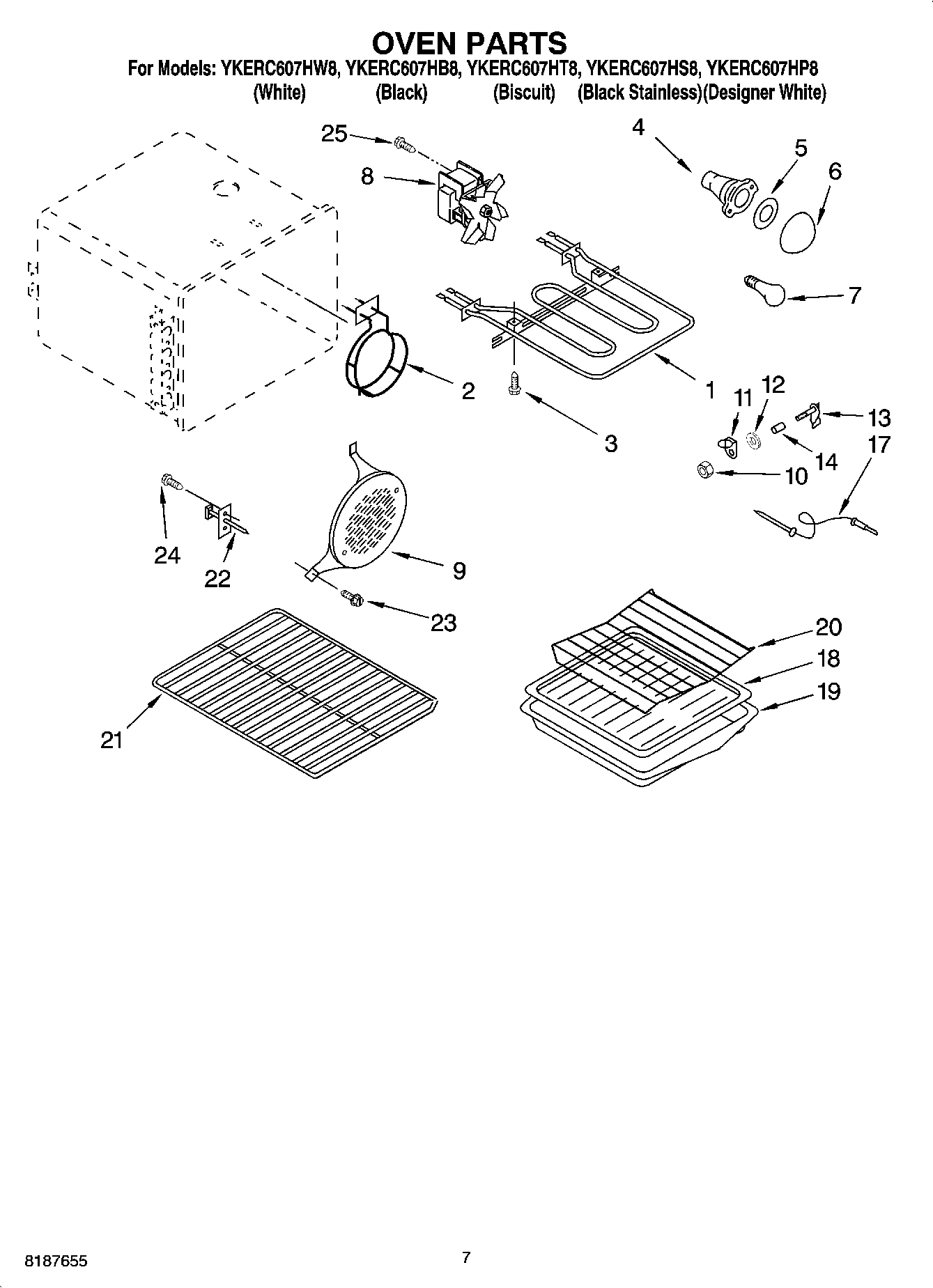 04 - OVEN PARTS