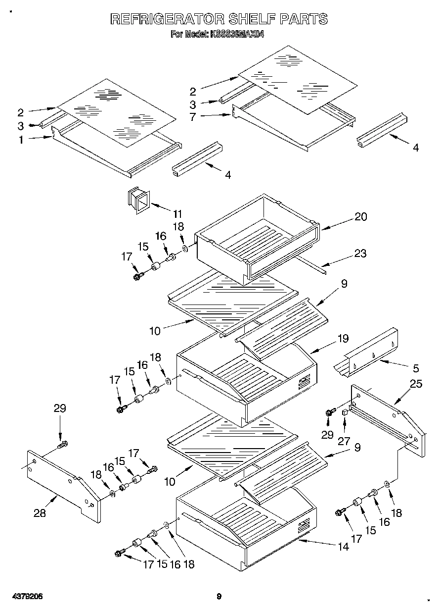 07 - REFRIGERATOR SHELF