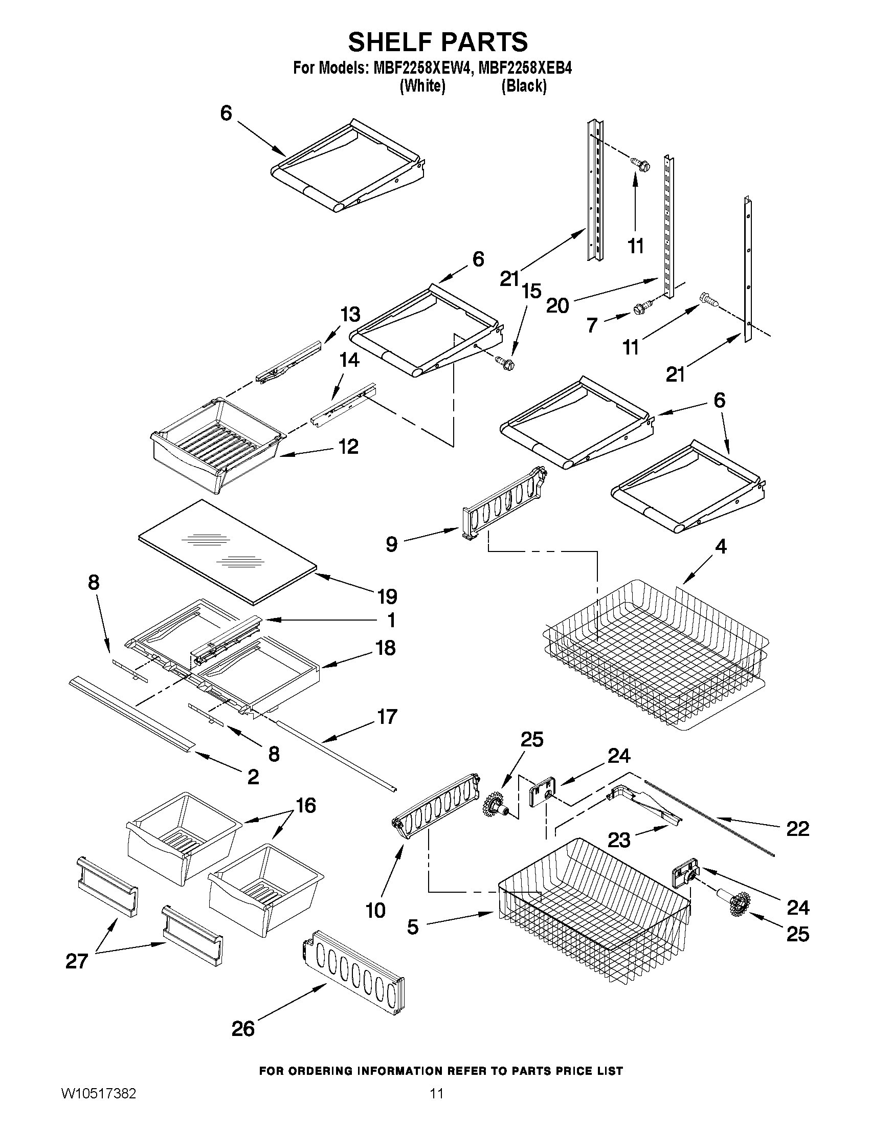 07 - SHELF PARTS