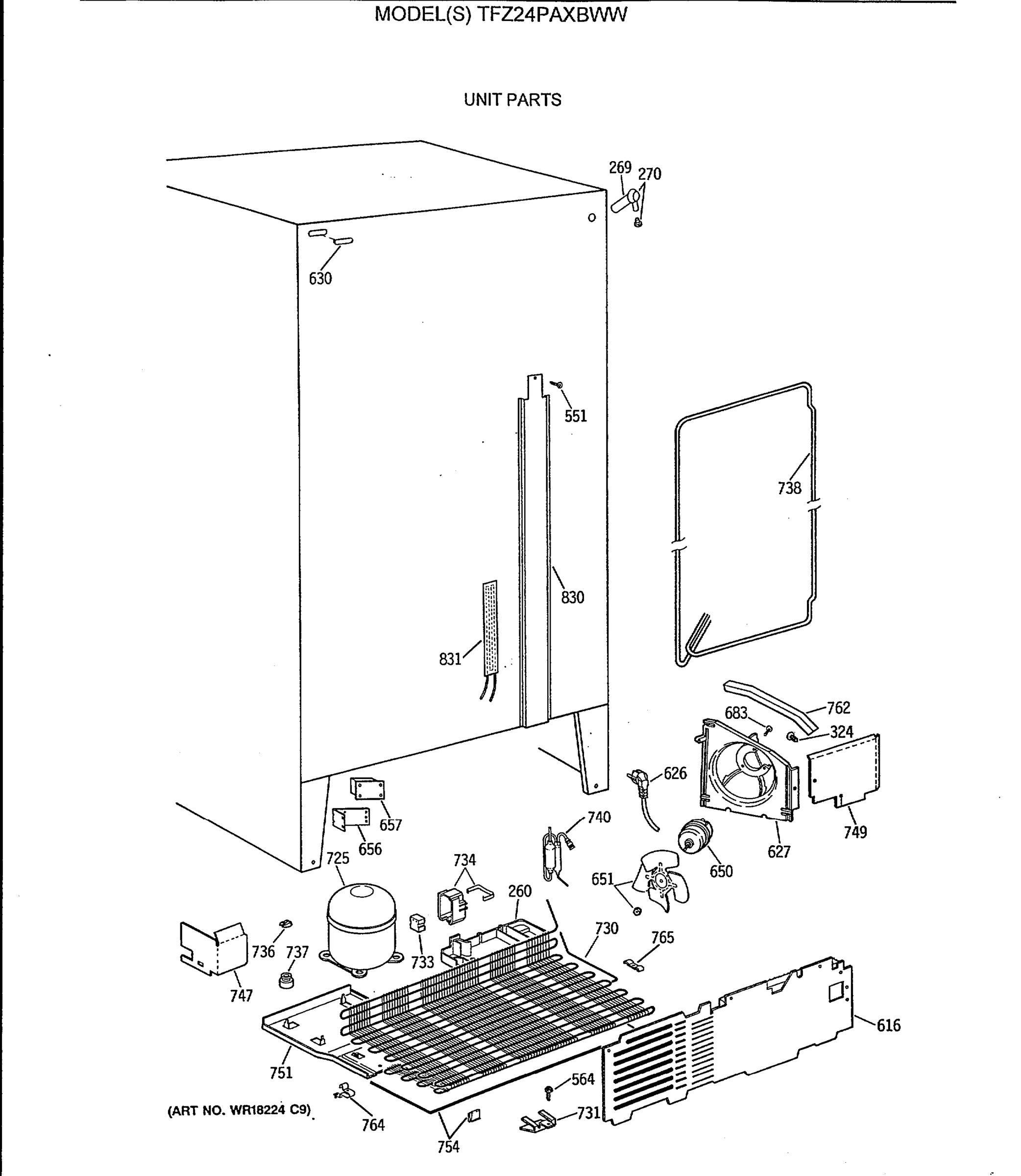 UNIT PARTS