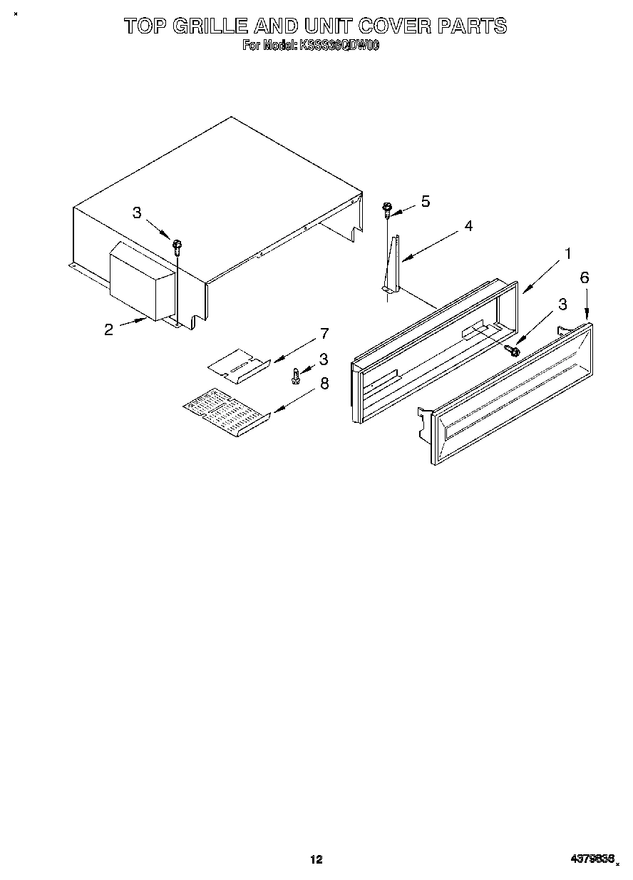 09 - TOP GRILLE AND UNIT COVER