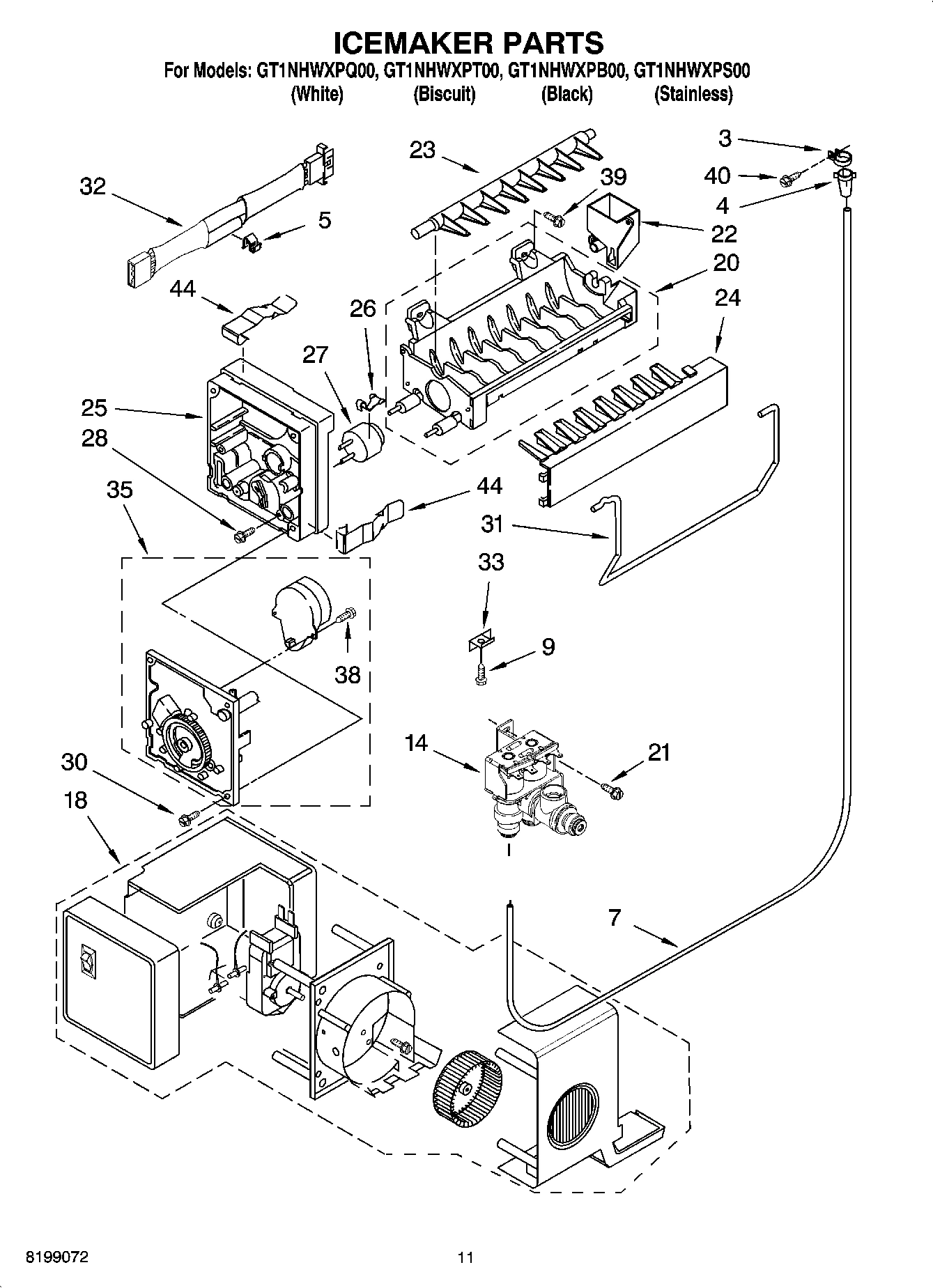 06 - ICEMAKER PARTS