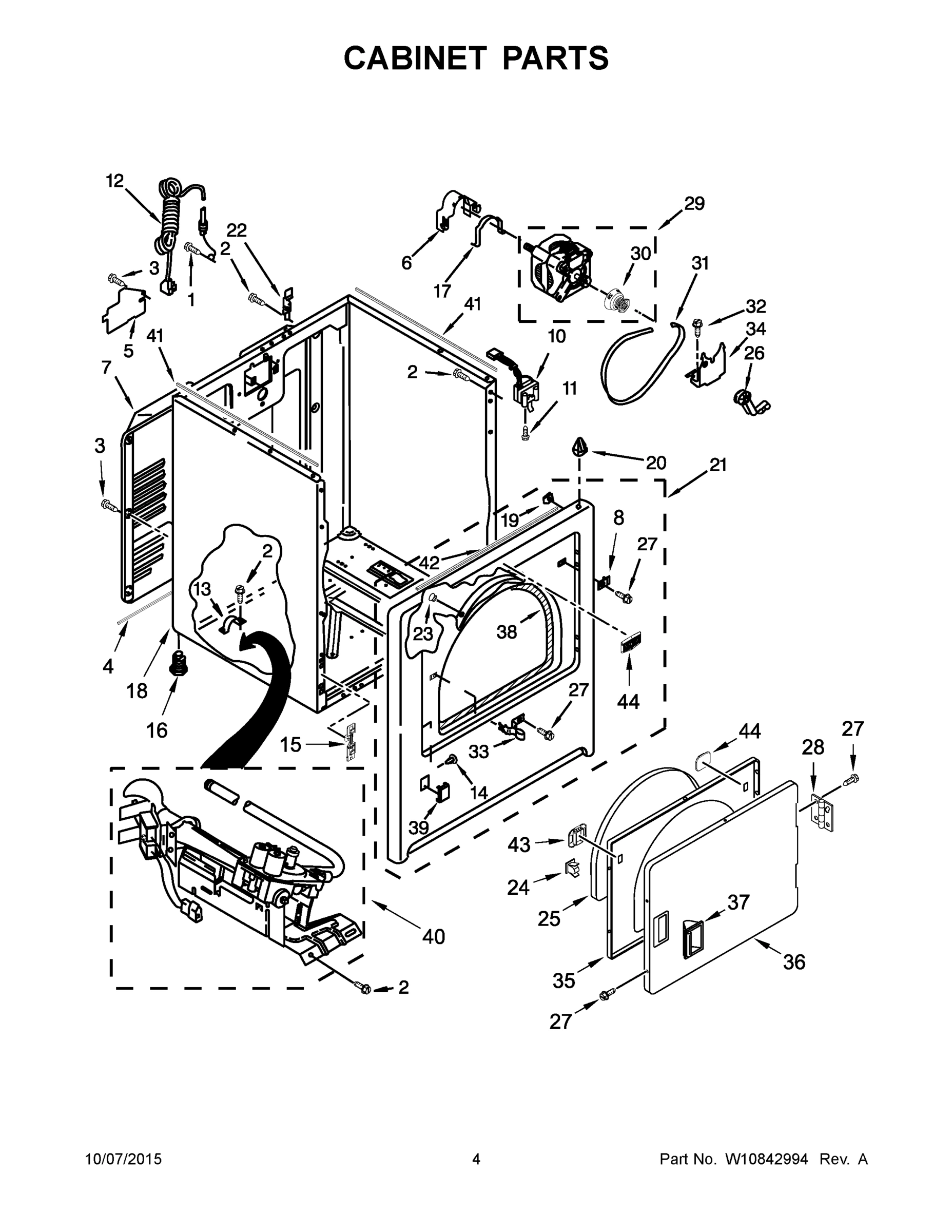 03 - CABINET PARTS