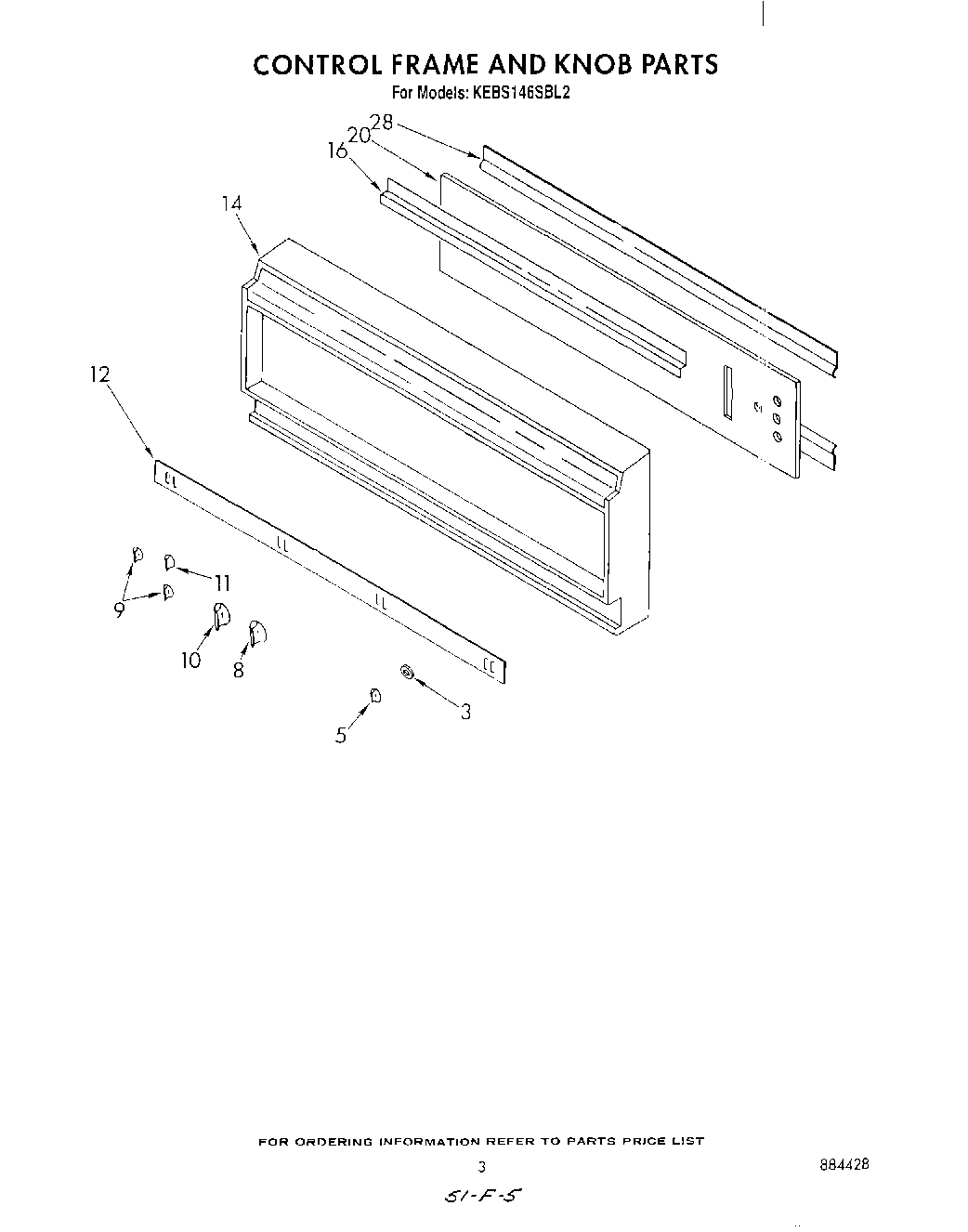 03 - CONTROL FRAME AND KNOB
