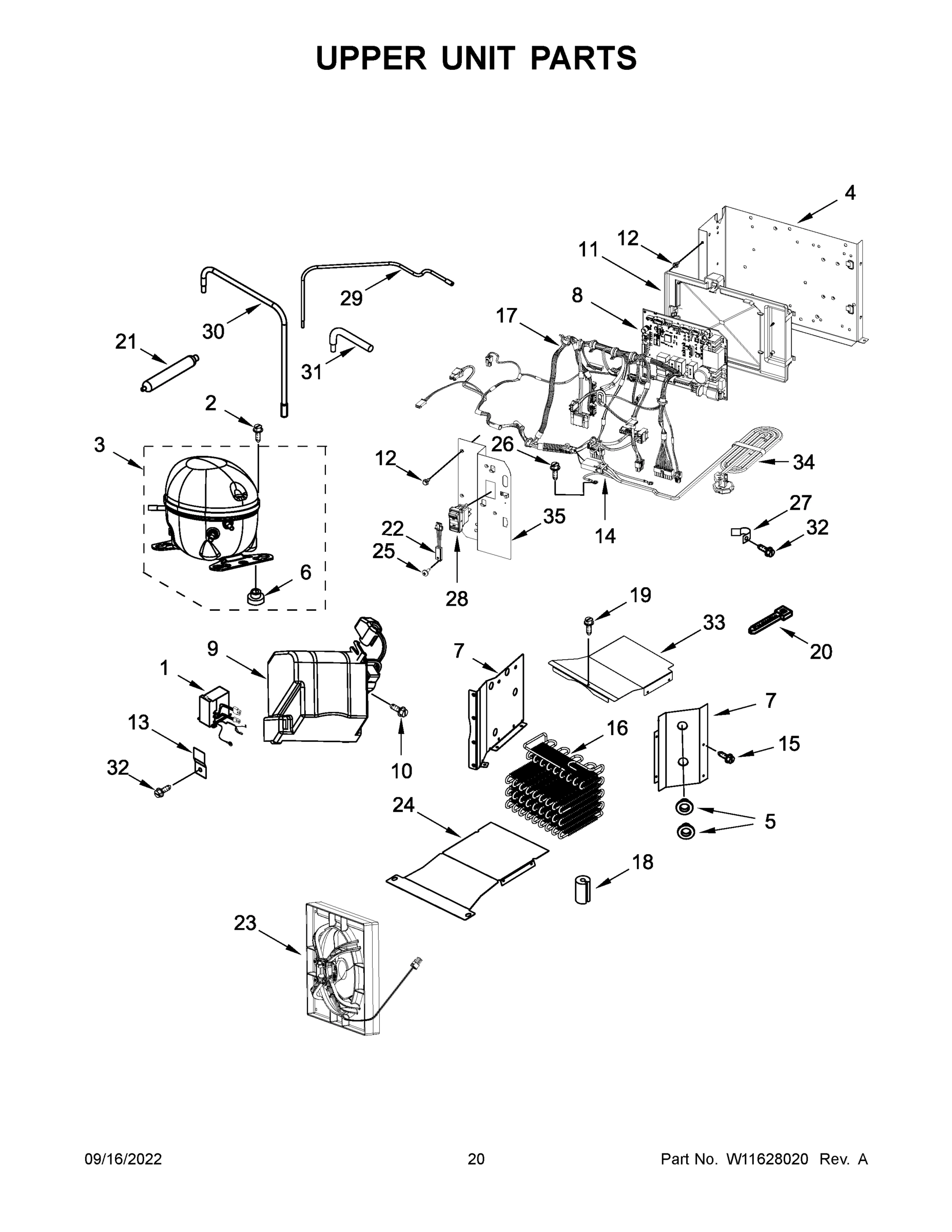 11 - UPPER UNIT PARTS