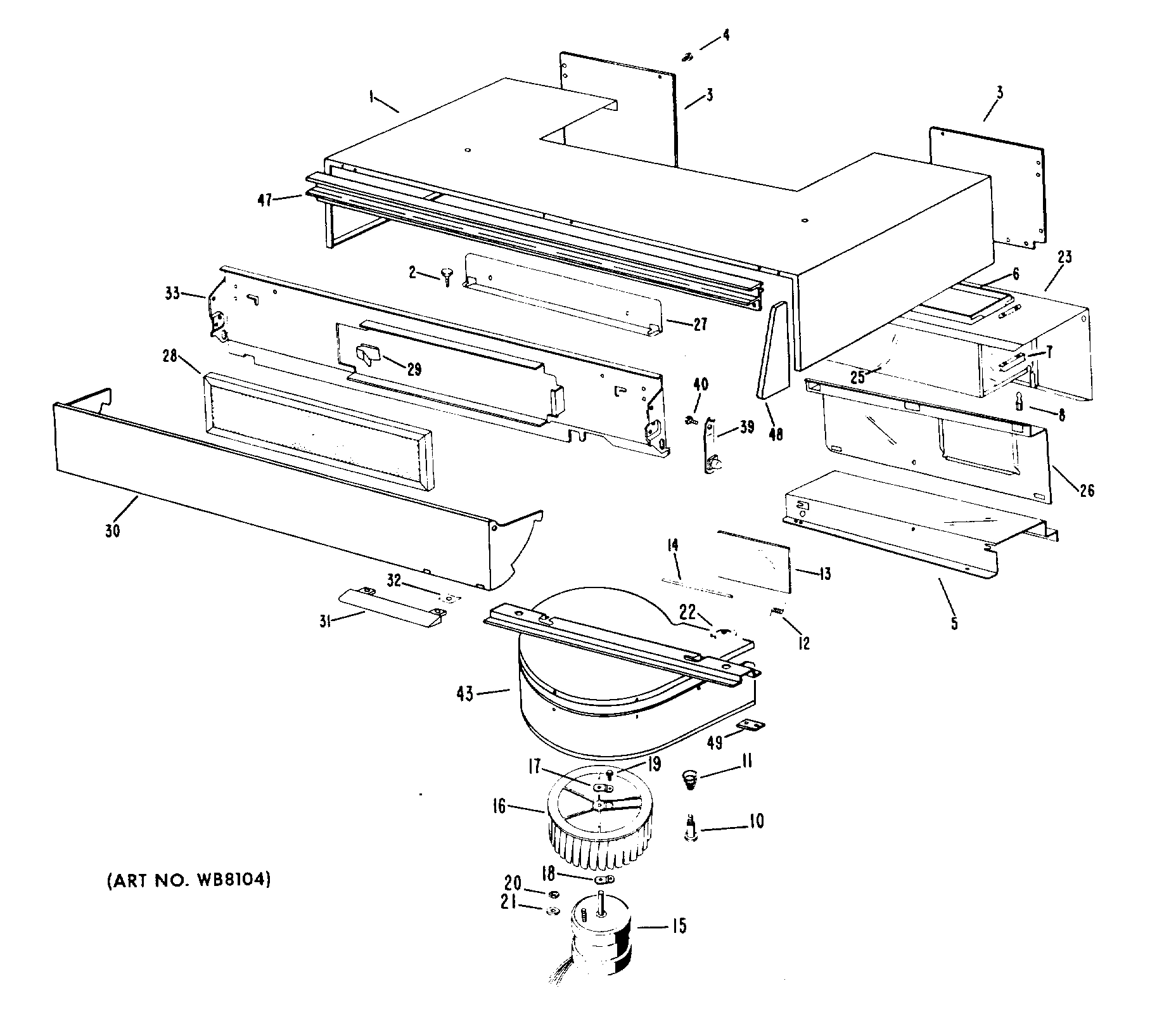 BLOWER PARTS ONLY