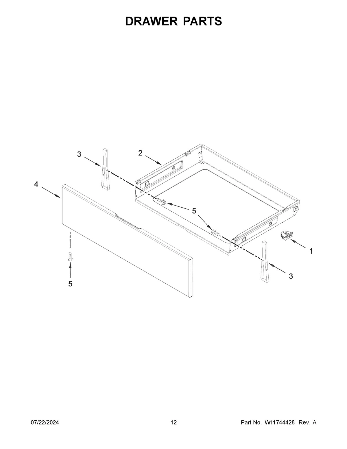 07 - DRAWER PARTS