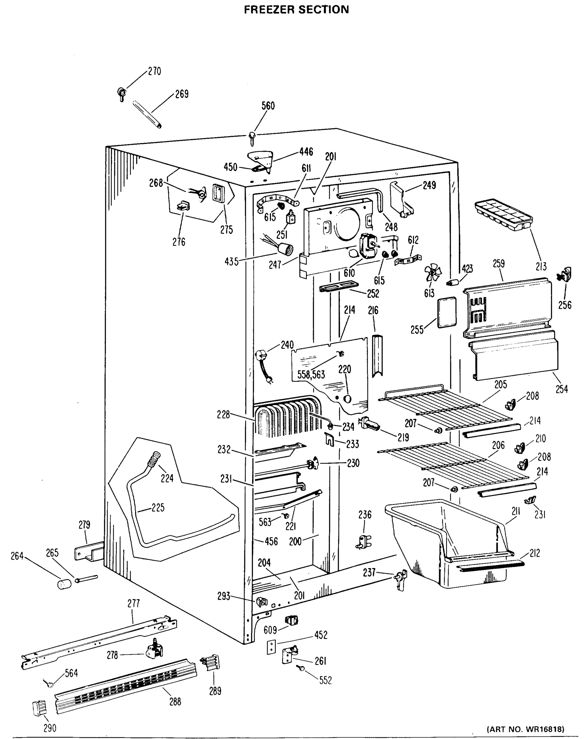 FREEZER SECTION