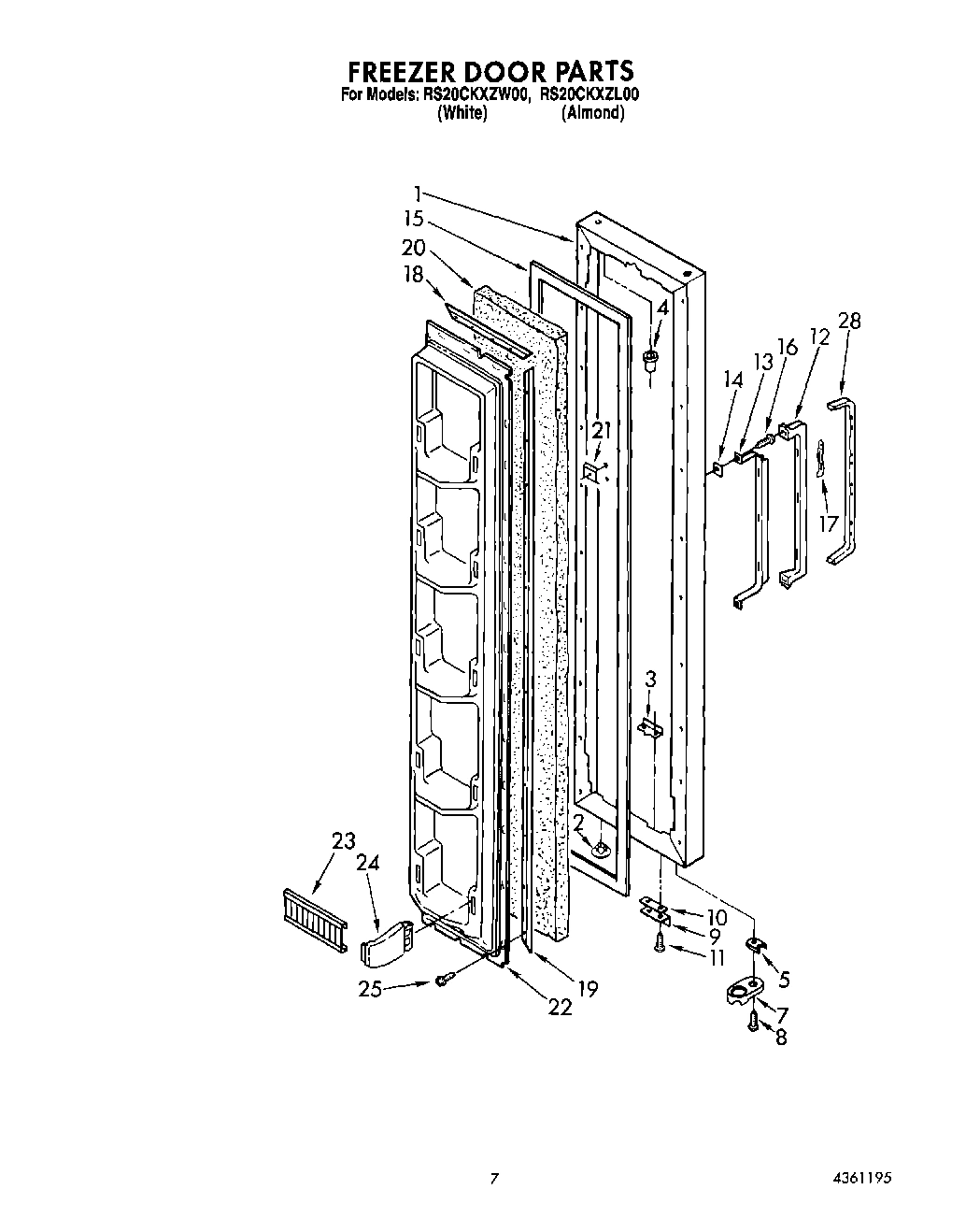 05 - FREEZER DOOR