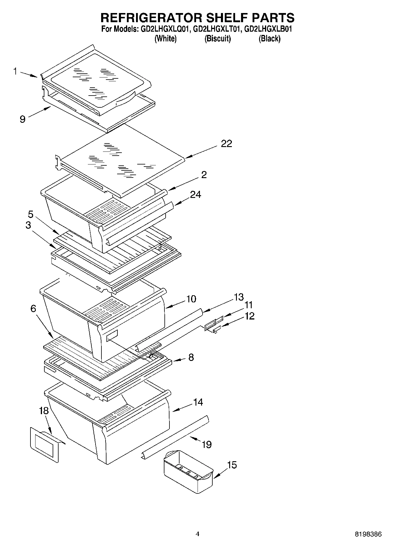 03 - REFRIGERATOR SHELF