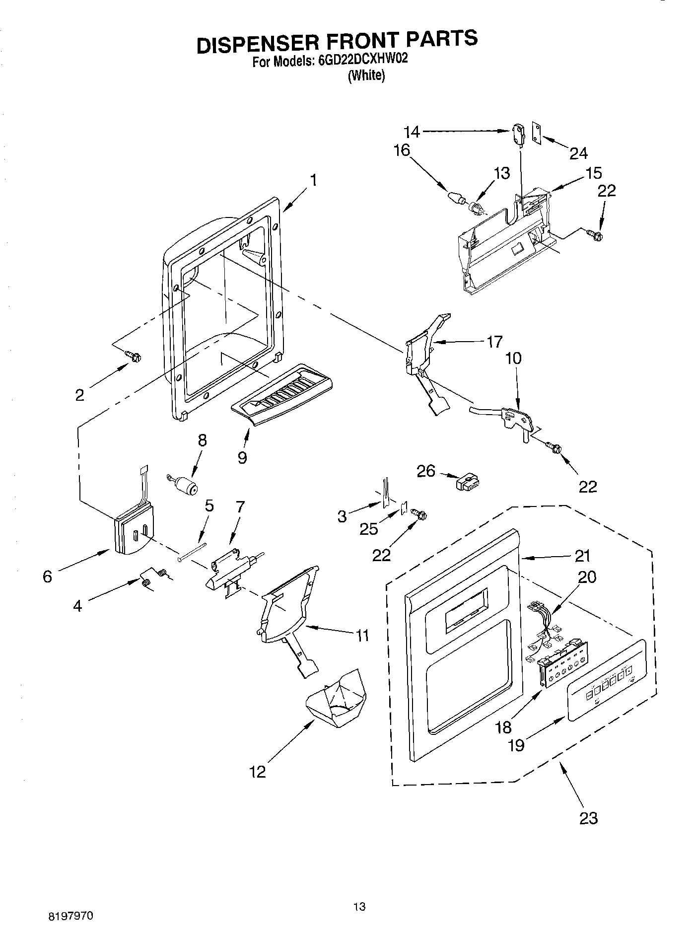 09 - DISPENSER FRONT