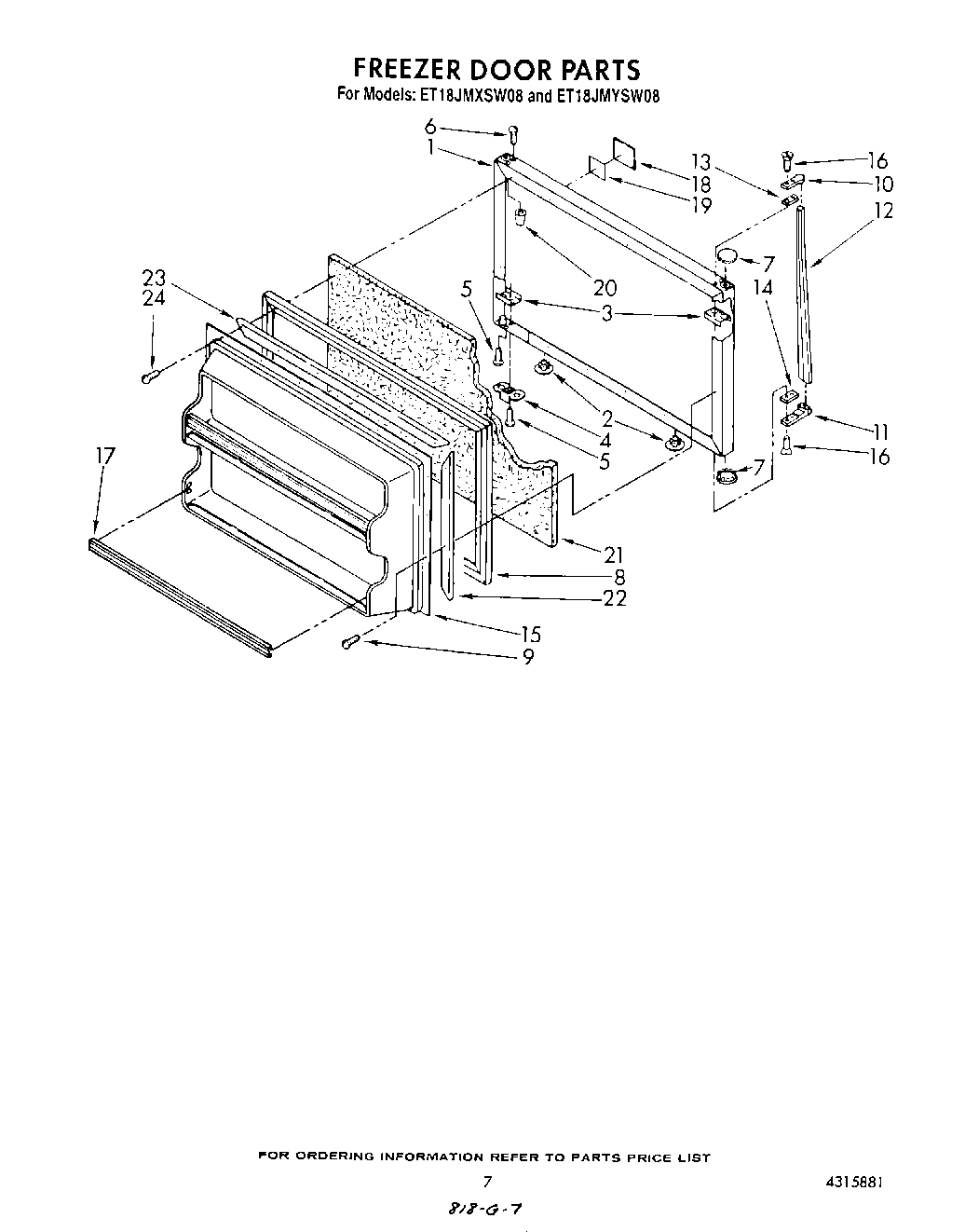 06 - FREEZER DOOR