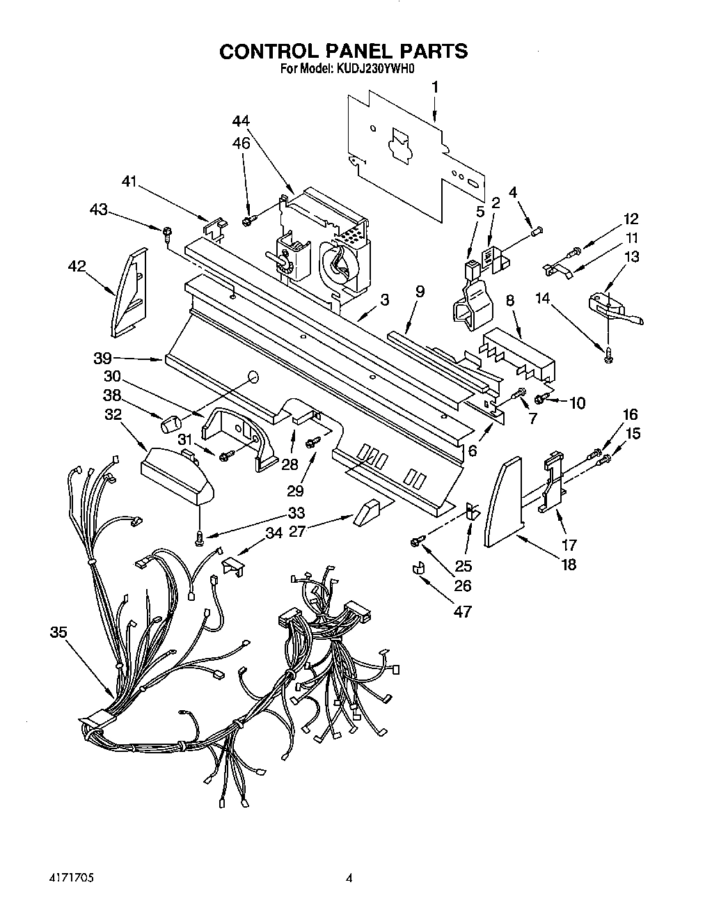 04 - CONTROL PANEL, LIT/OPTIONAL
