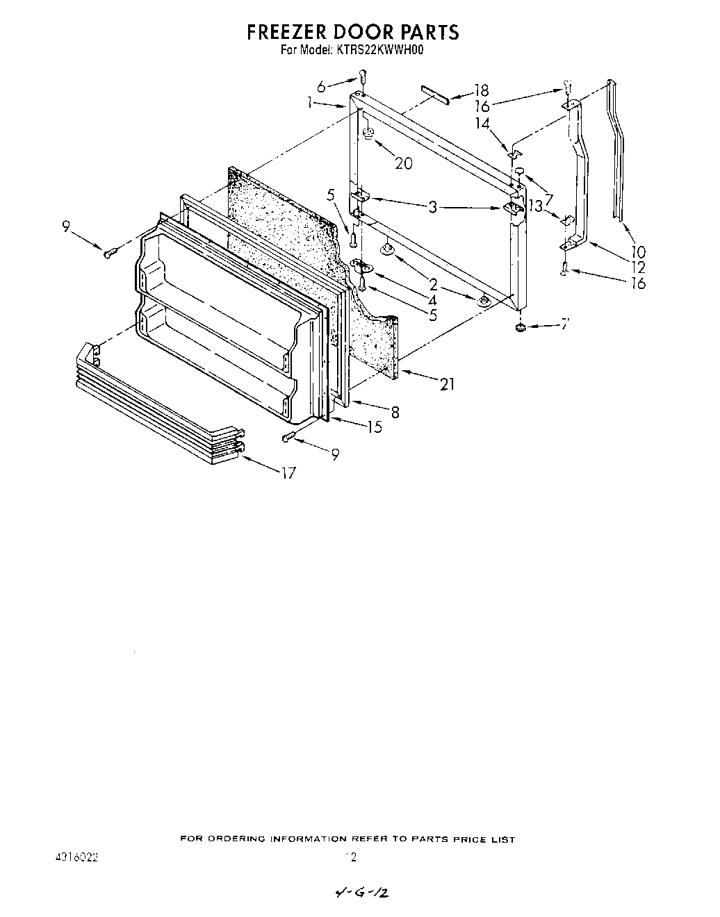 08 - FREEZER DOOR
