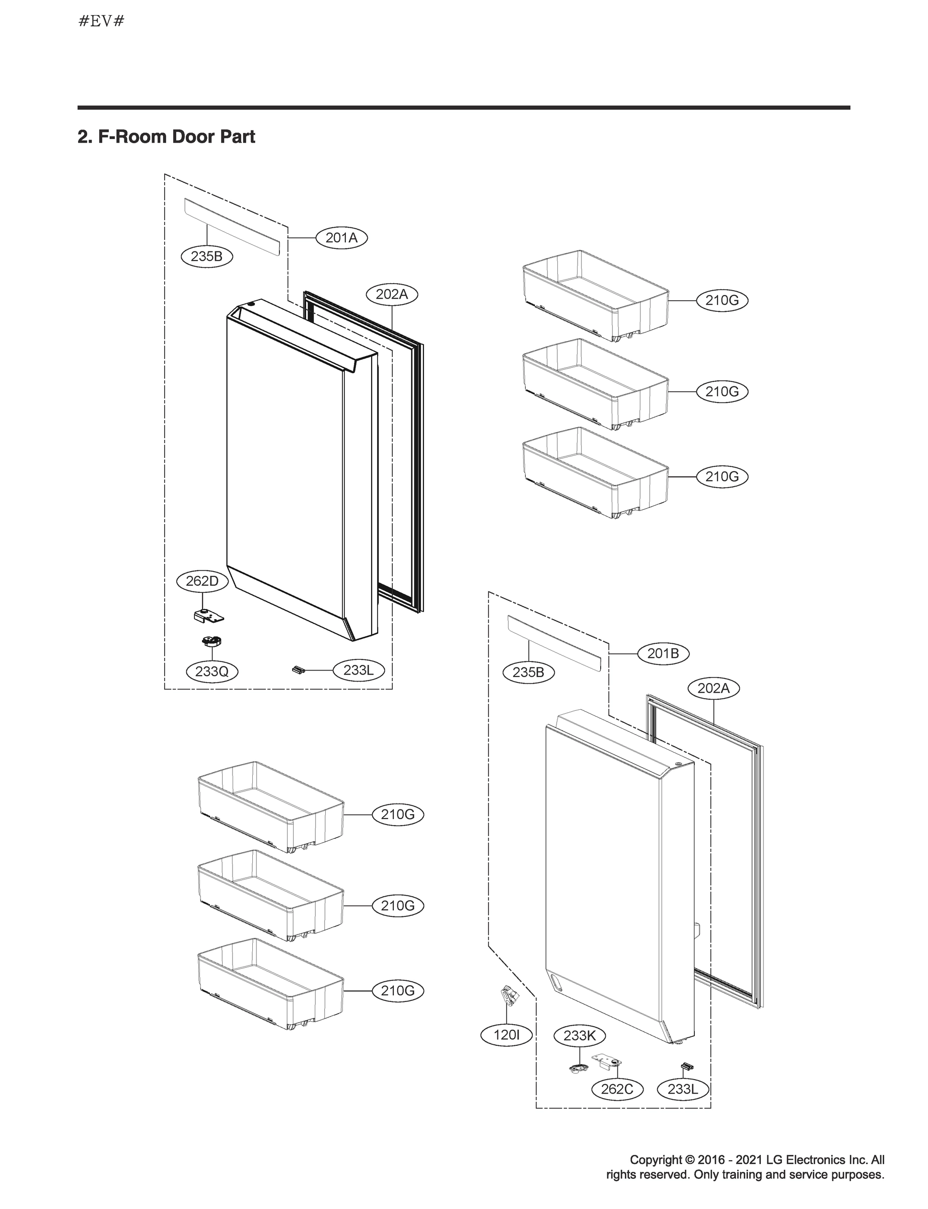 F-ROOM DOOR PART