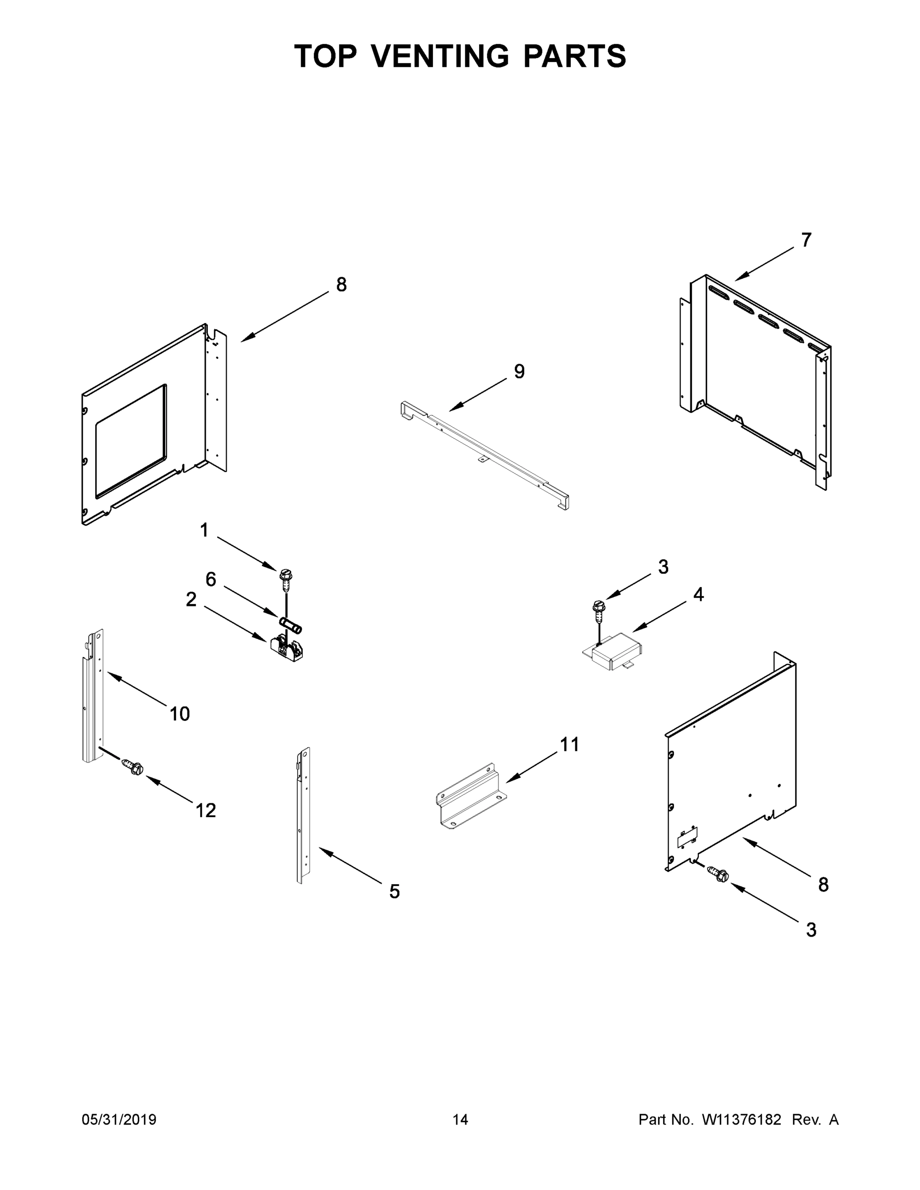 08 - TOP VENTING PARTS