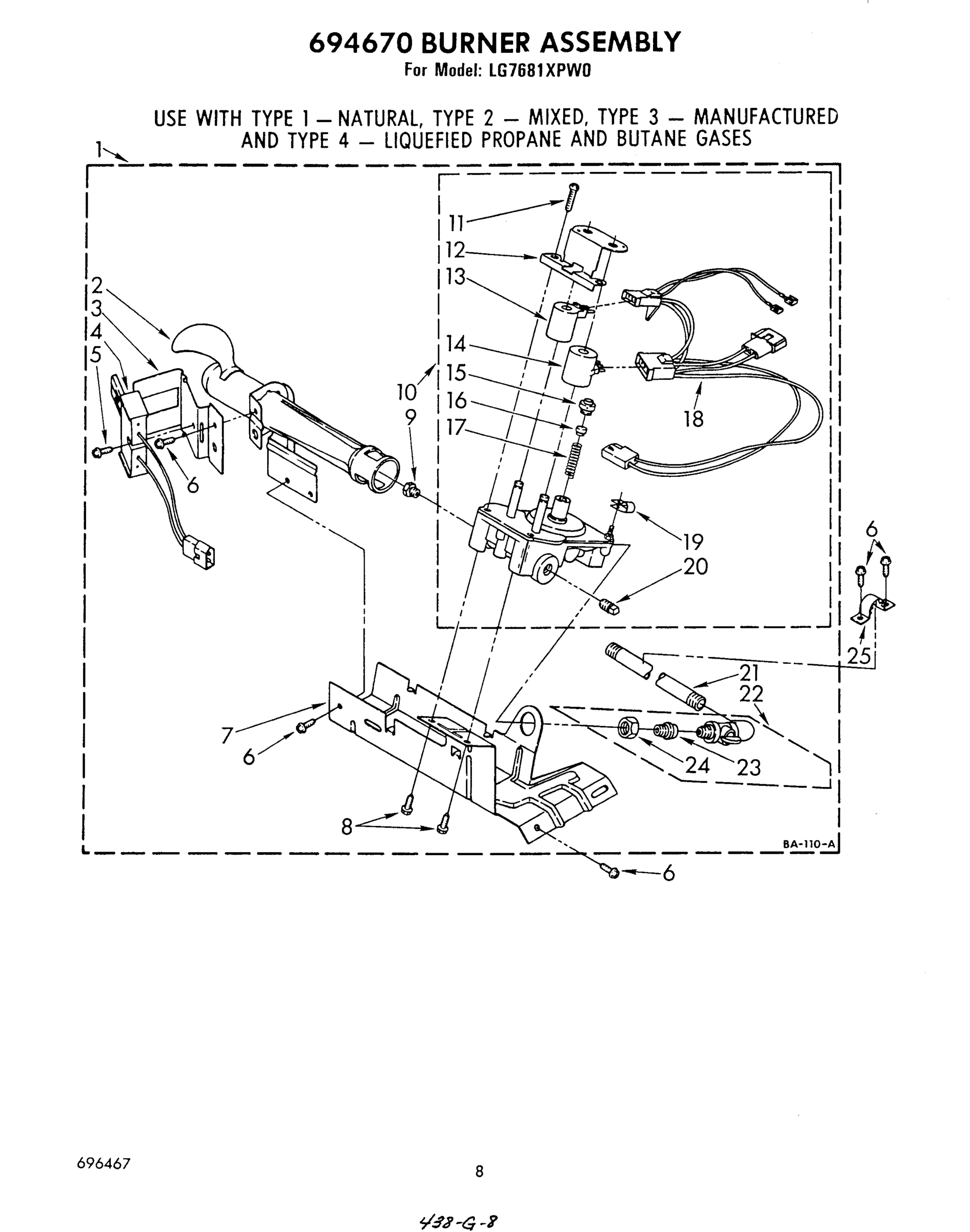 05 - 694670 BURNER