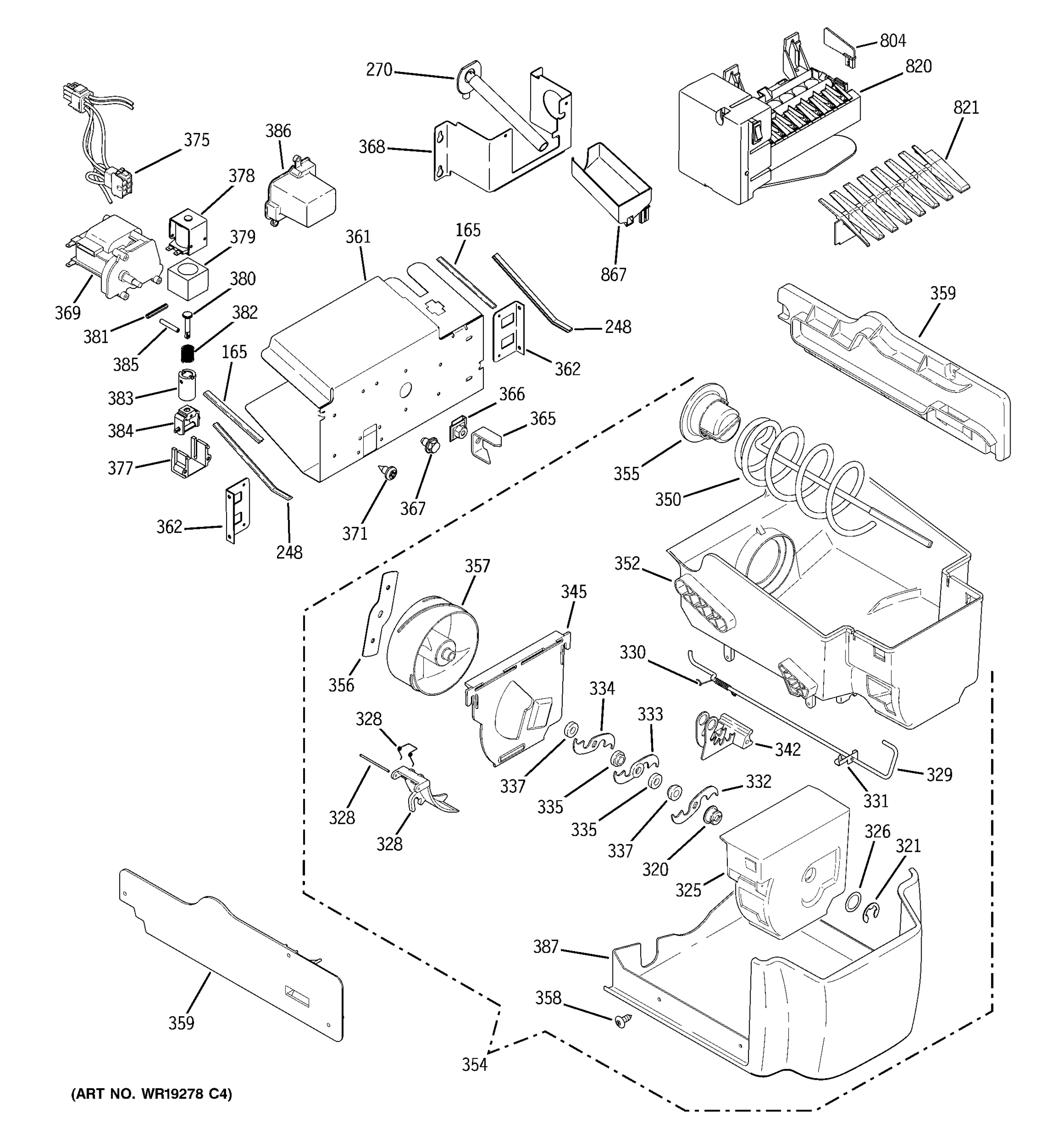 ICE MAKER & DISPENSER
