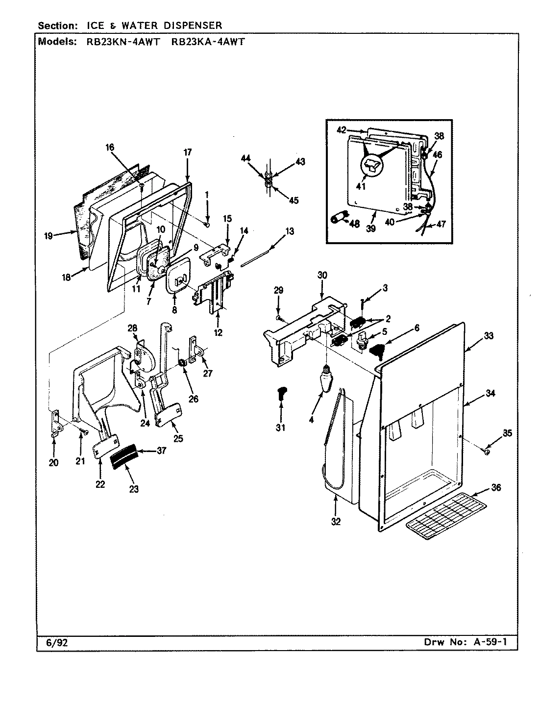 05 - ICE & WATER DISPENSER