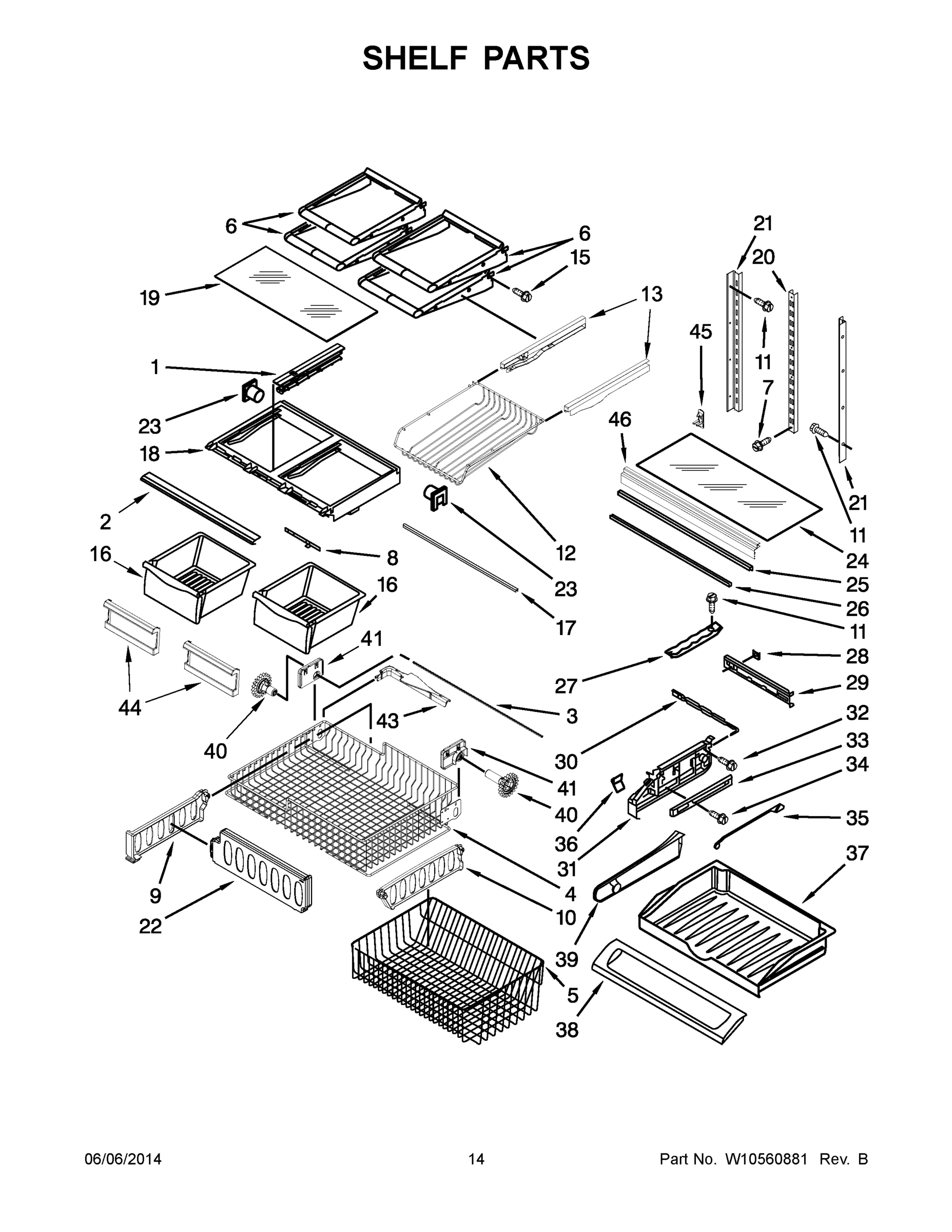 08 - SHELF PARTS