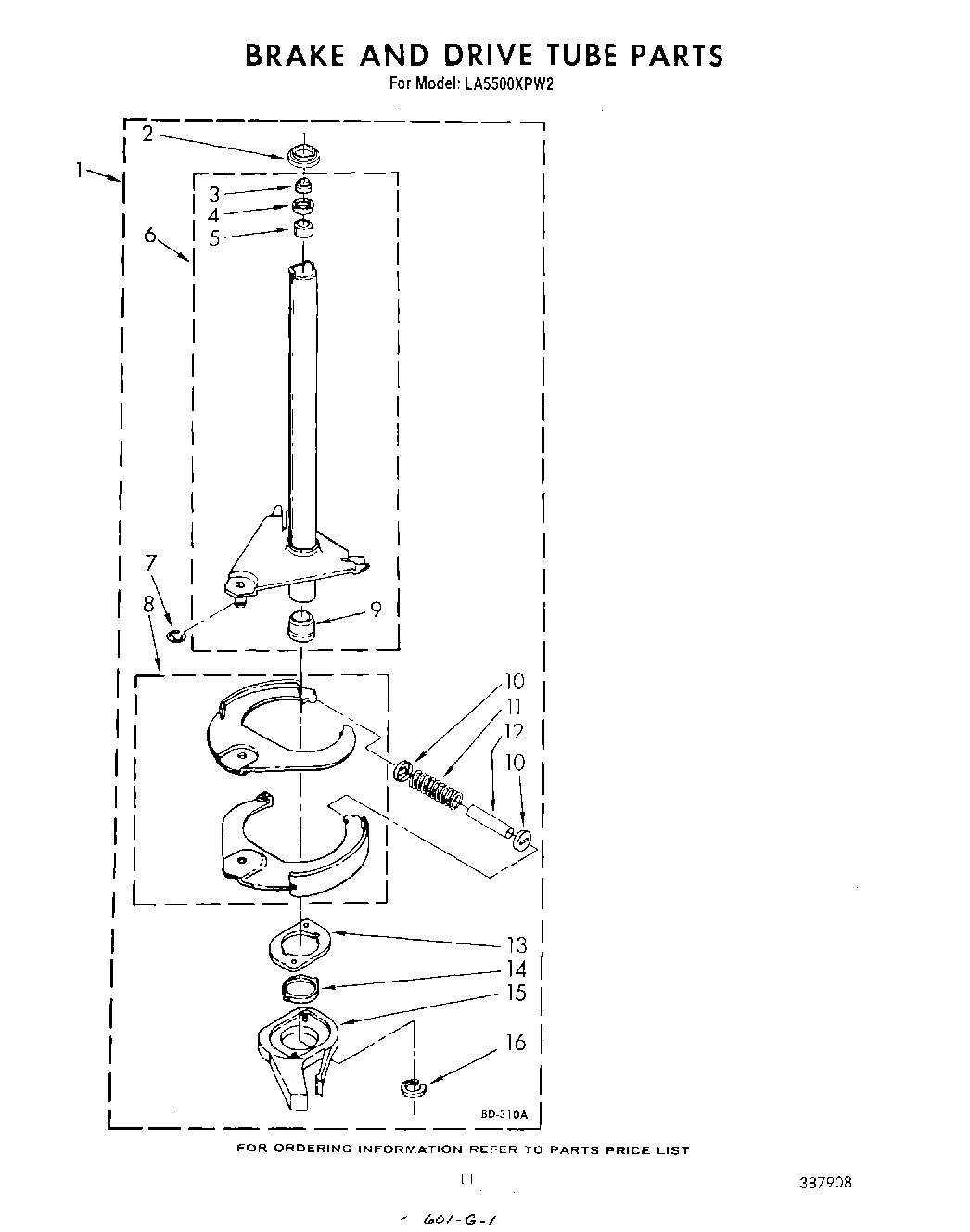 09 - BRAKE AND DRIVE TUBE