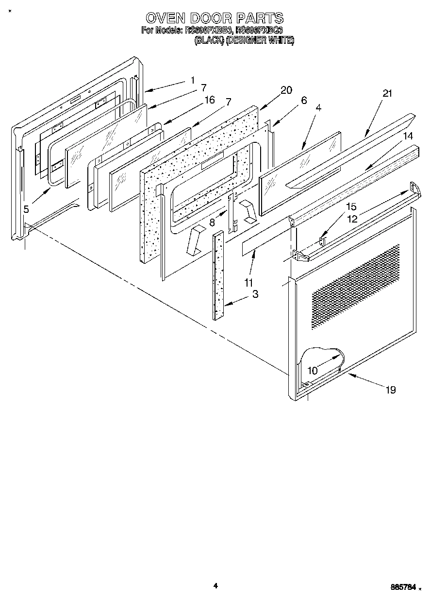 03 - OVEN DOOR