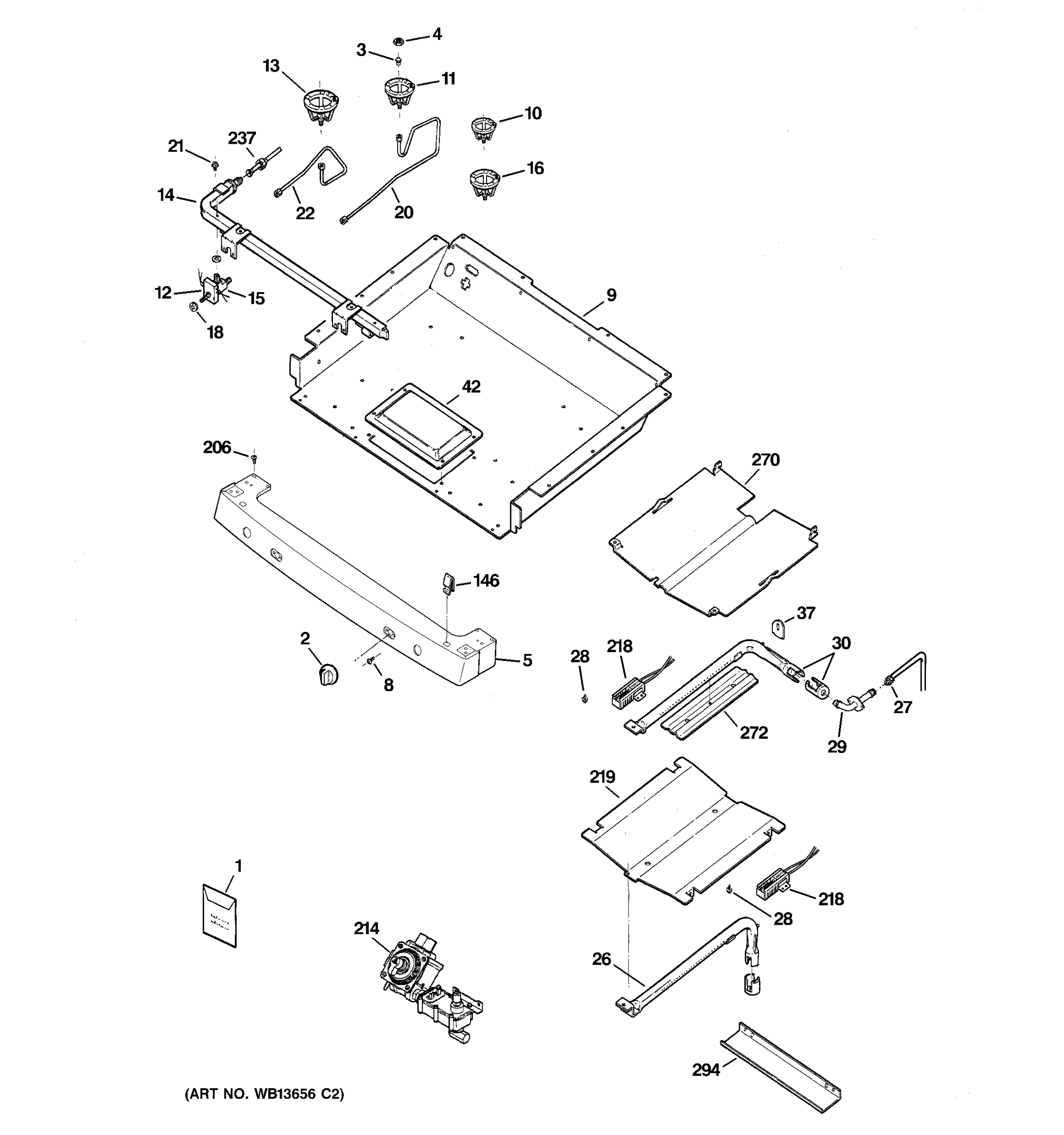 GAS & BURNER PARTS