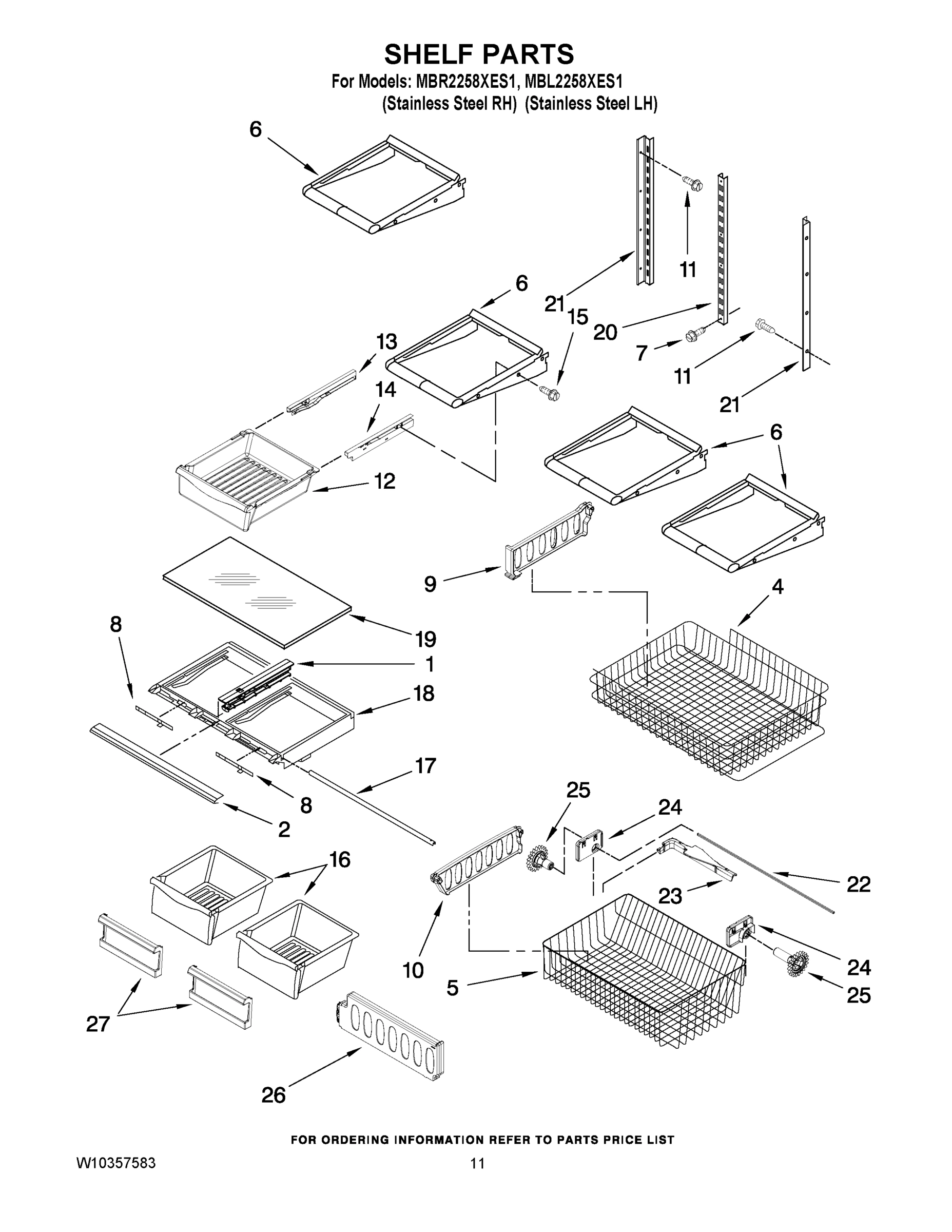 07 - SHELF PARTS