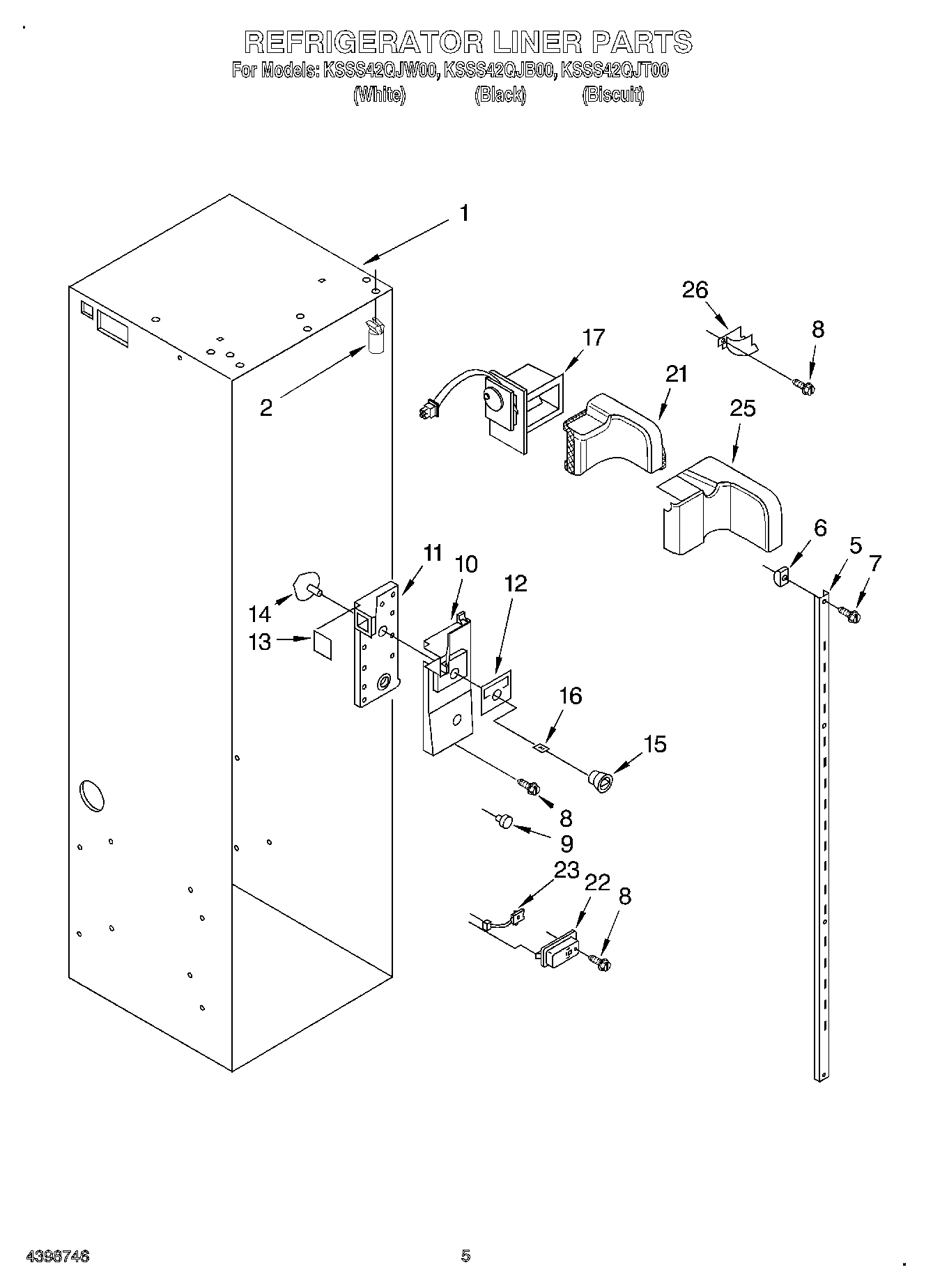 04 - REFRIGERATOR LINER