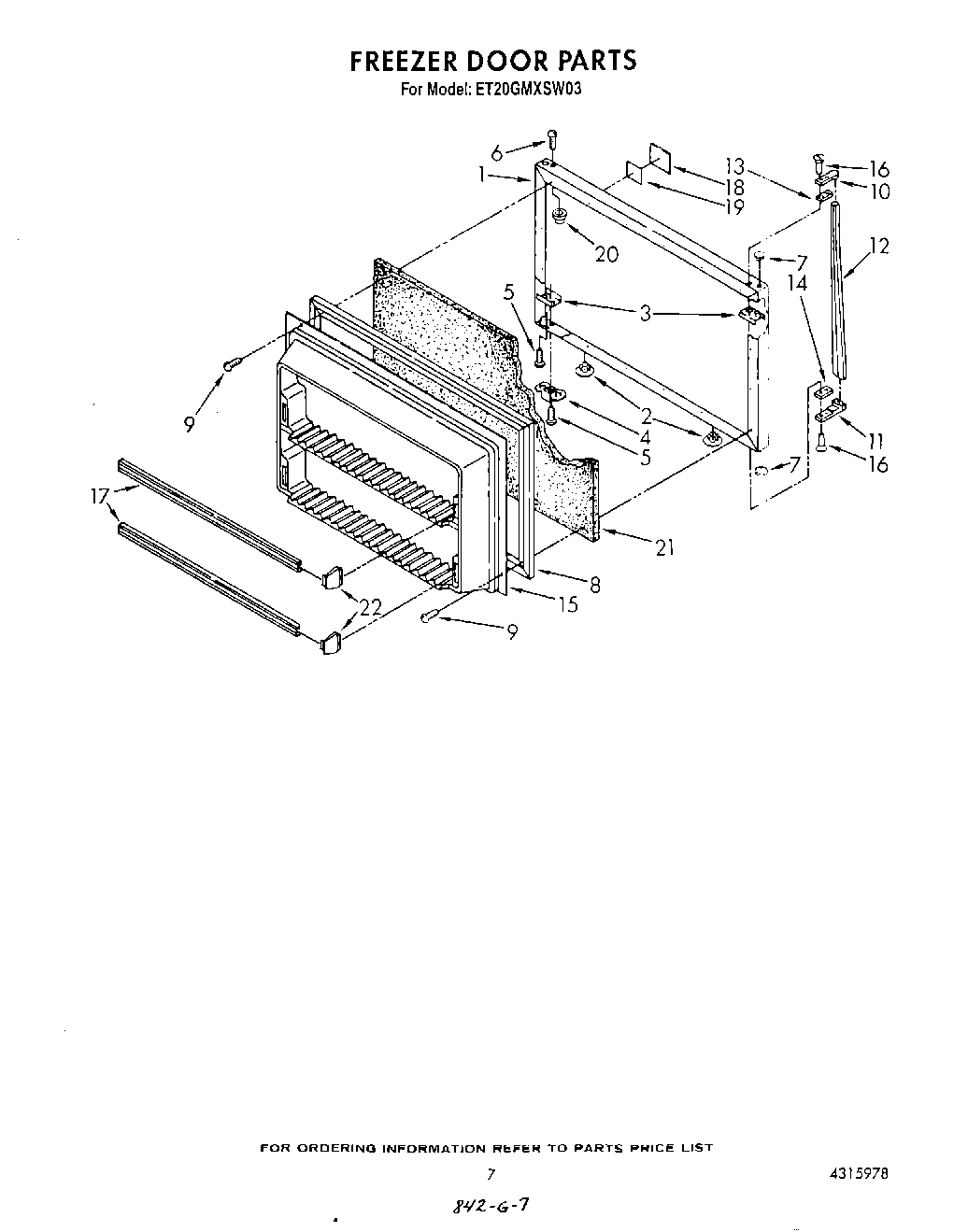 06 - FREEZER DOOR