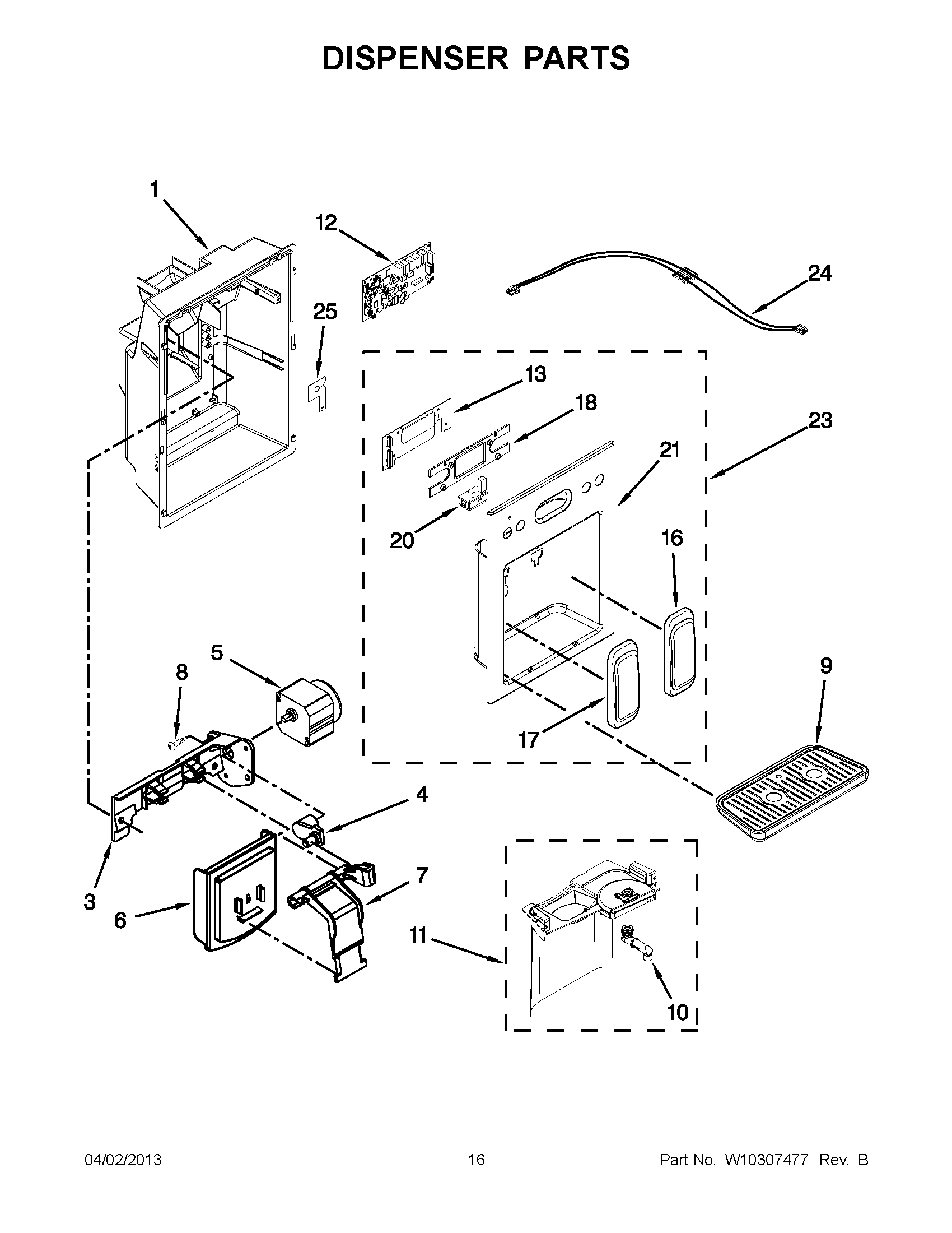 08 - DISPENSER PARTS