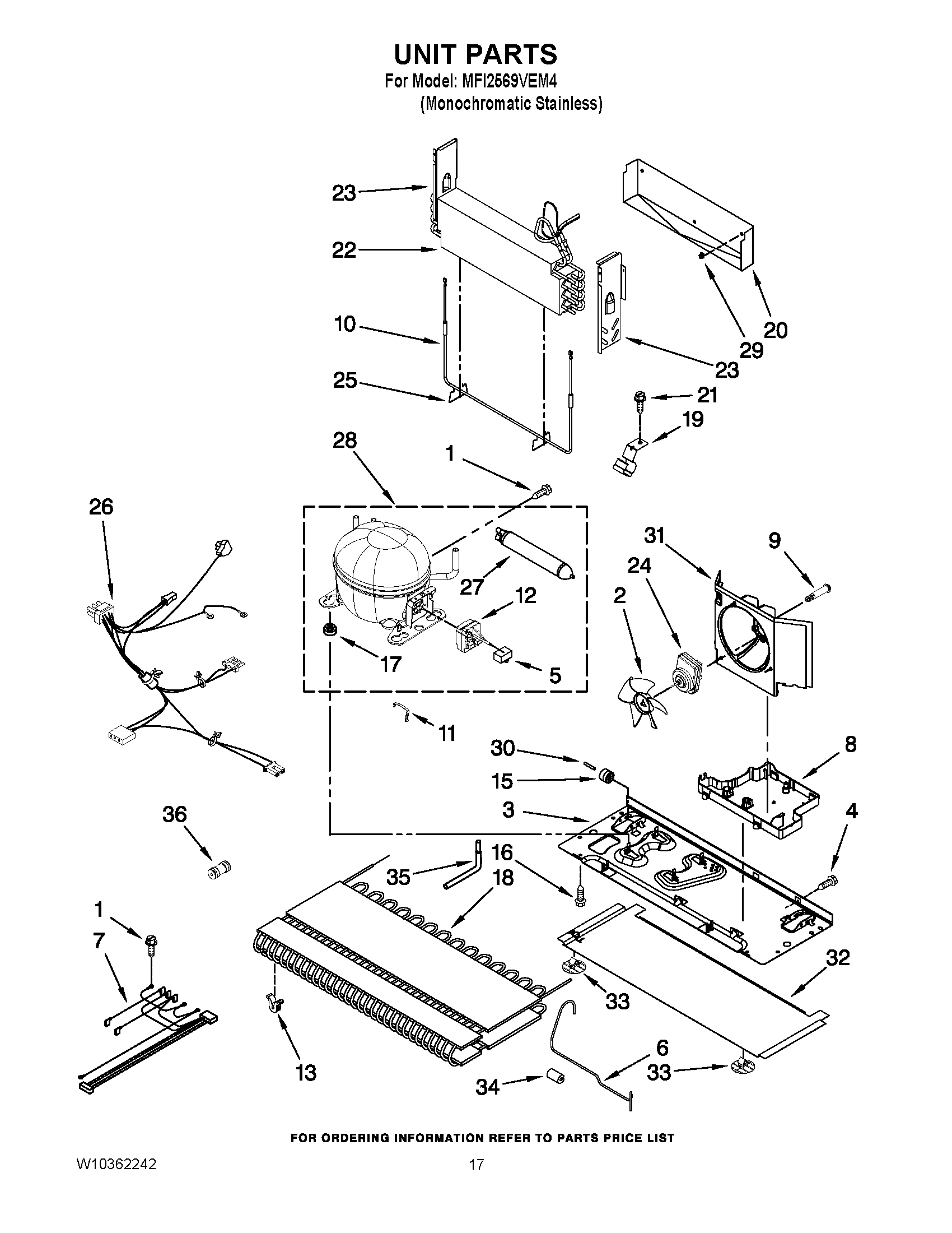 10 - UNIT PARTS