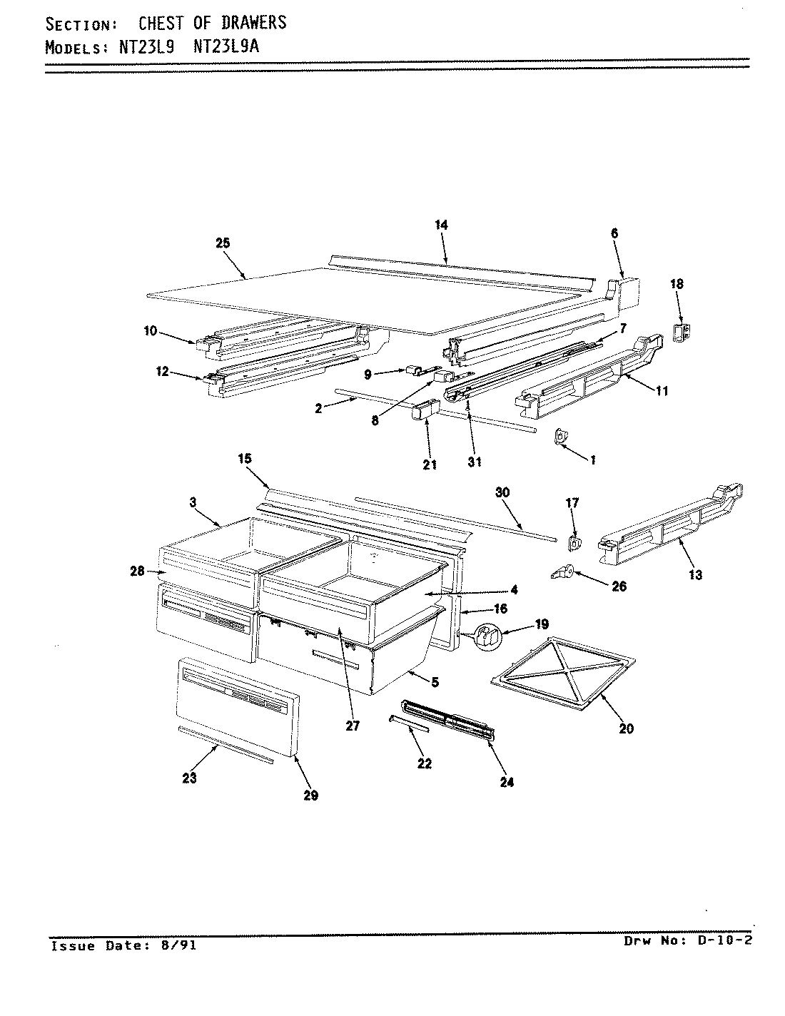 01 - CHEST OF DRAWERS