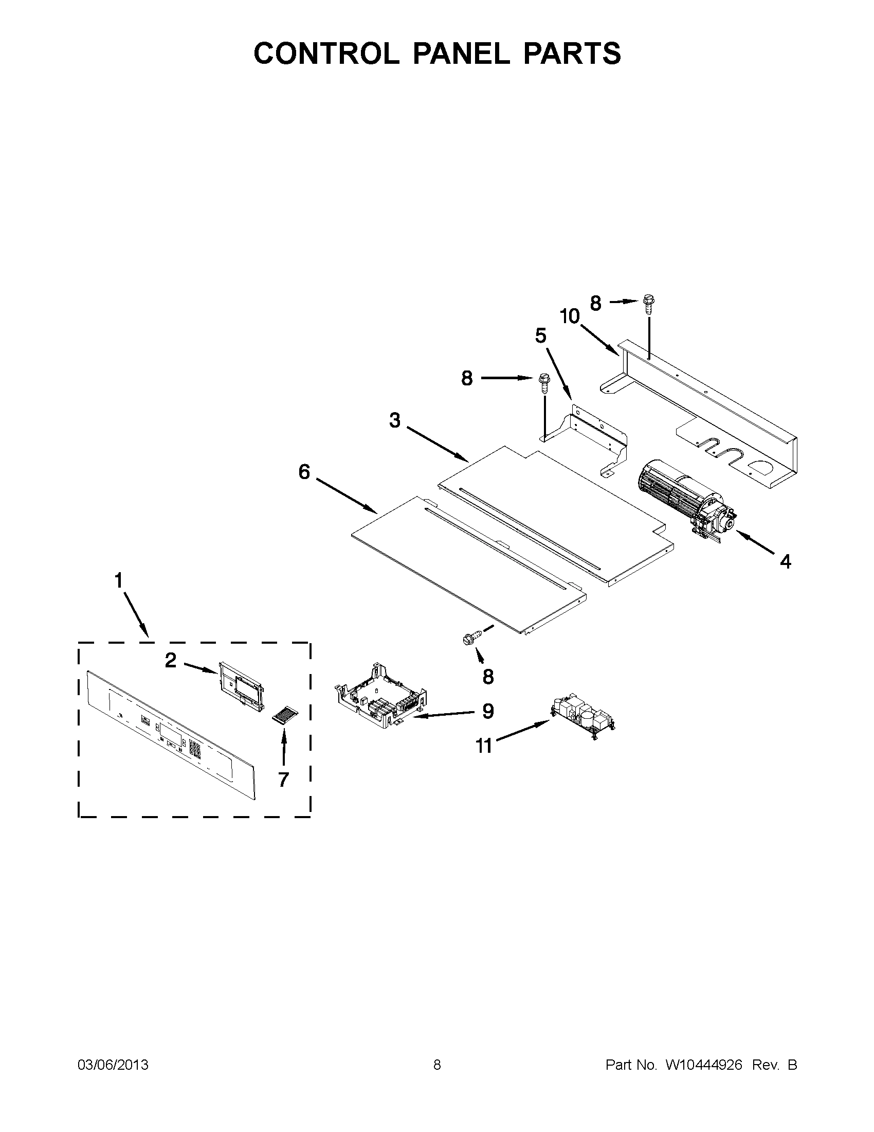 04 - CONTROL PANEL PARTS