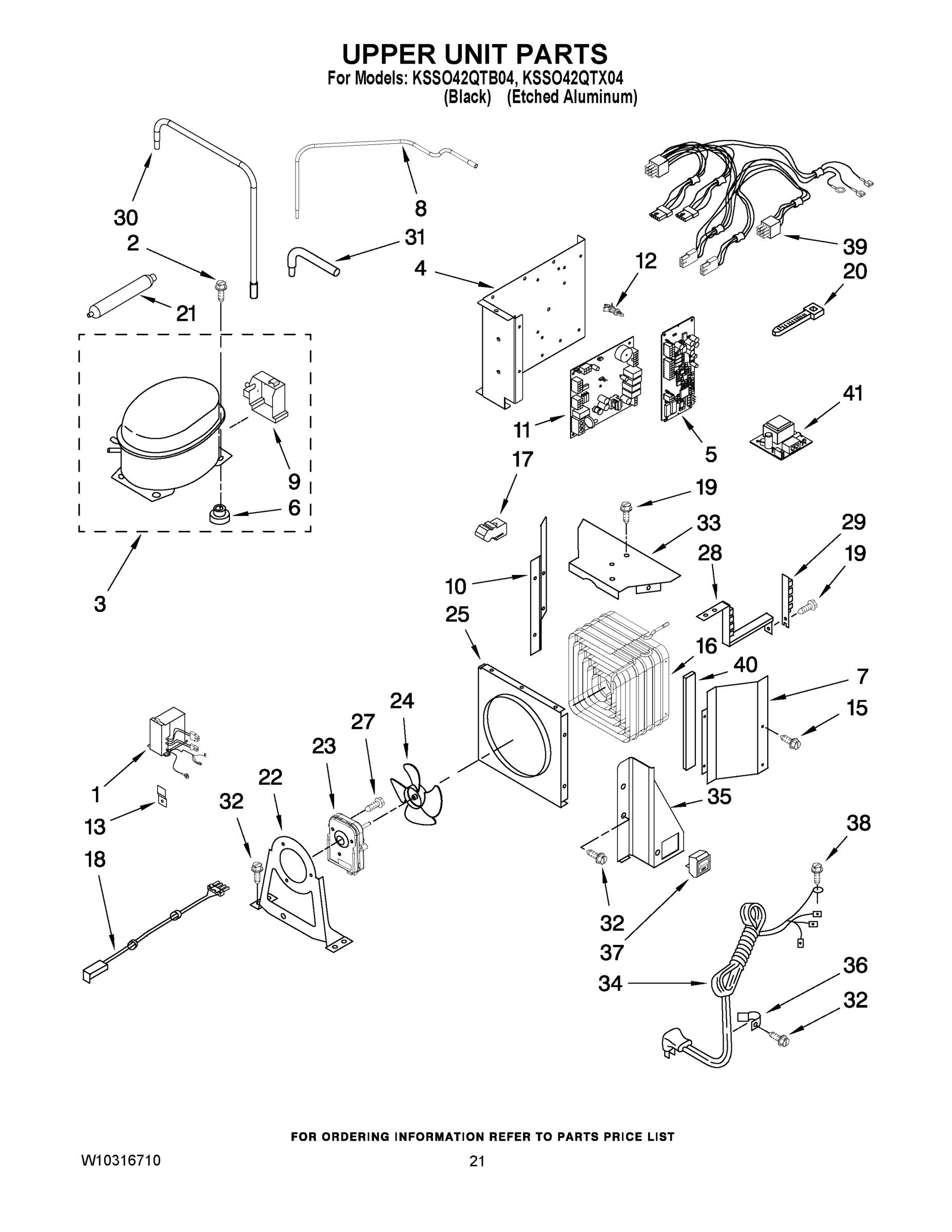 13 - UPPER UNIT PARTS