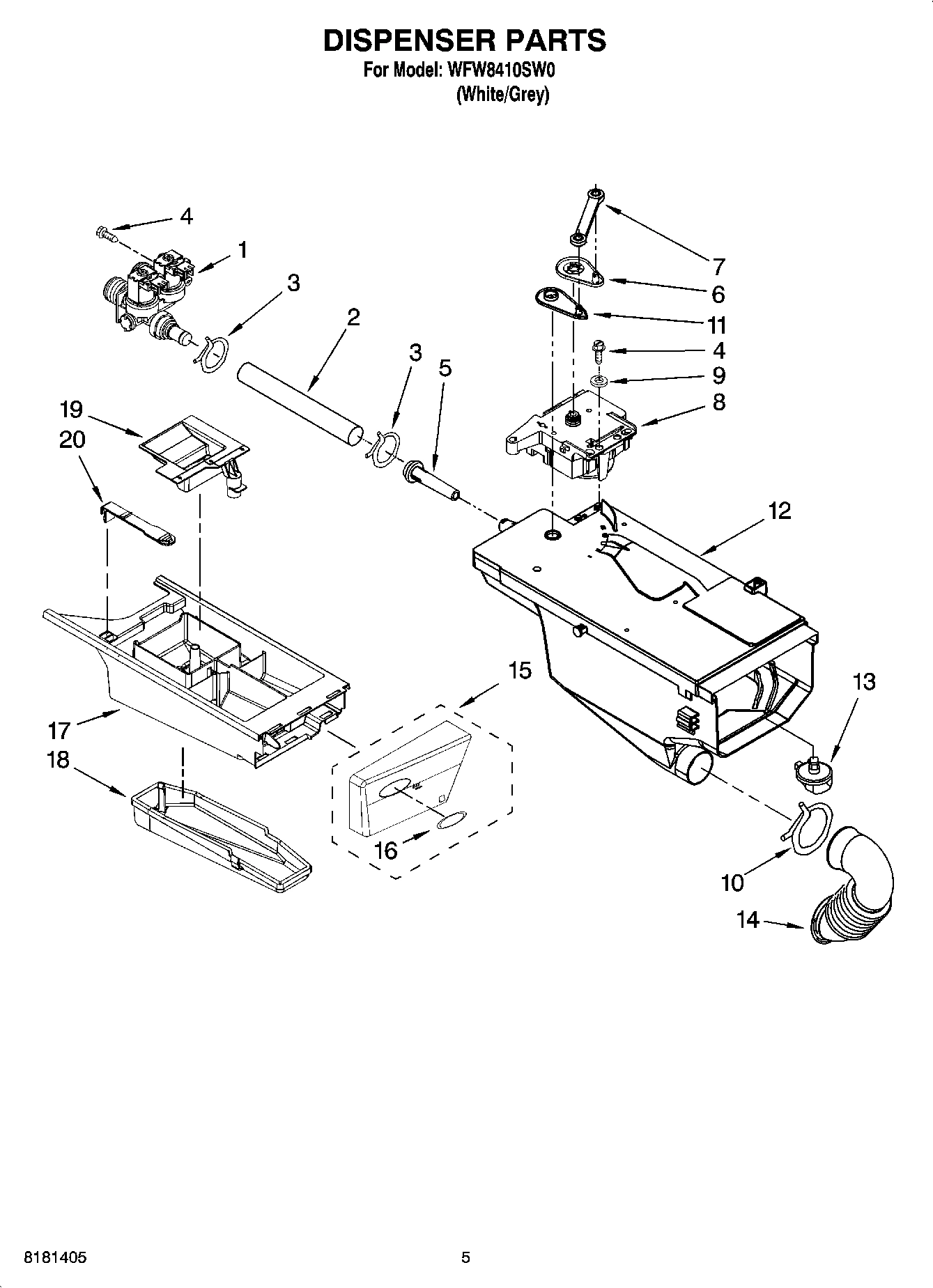 04 - DISPENSER PARTS