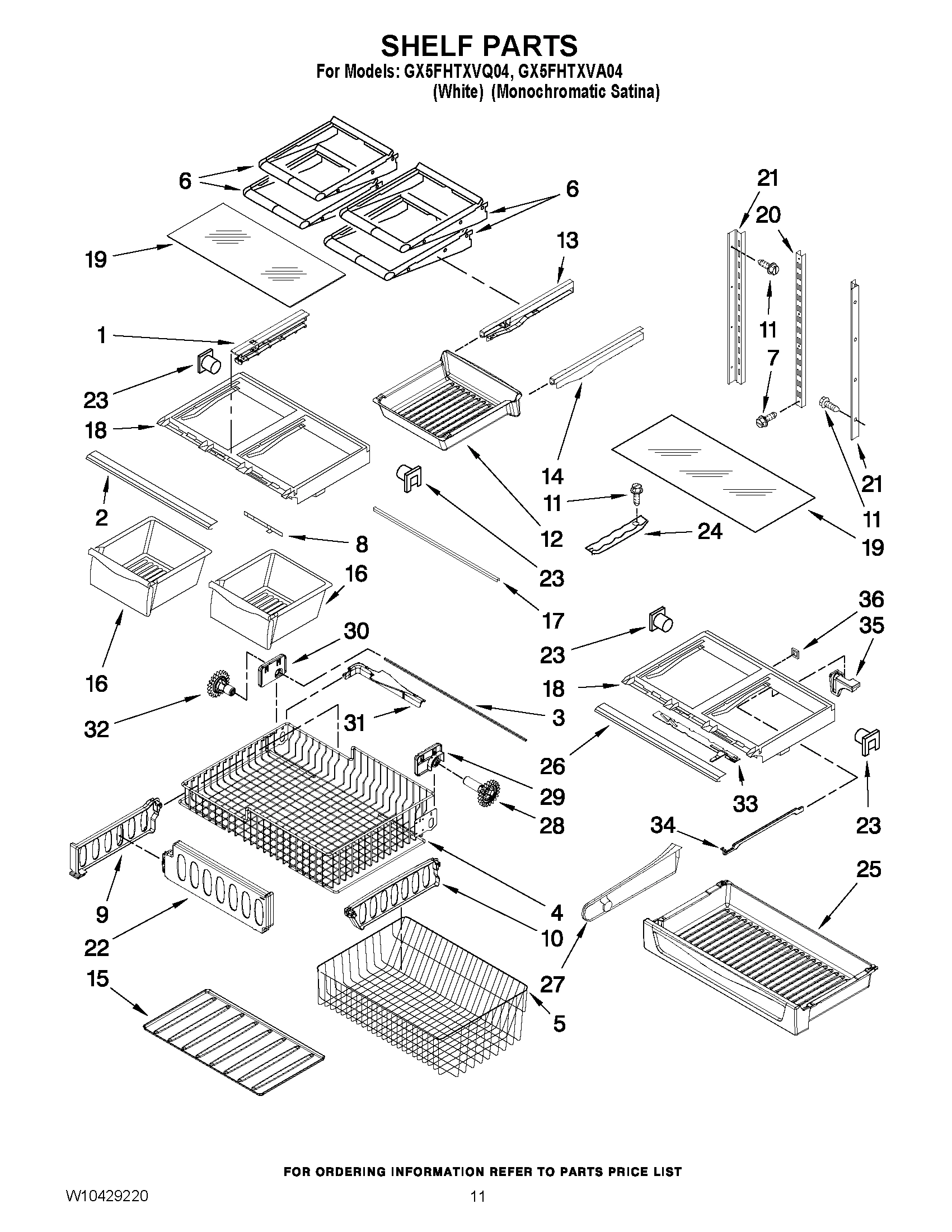 07 - SHELF PARTS