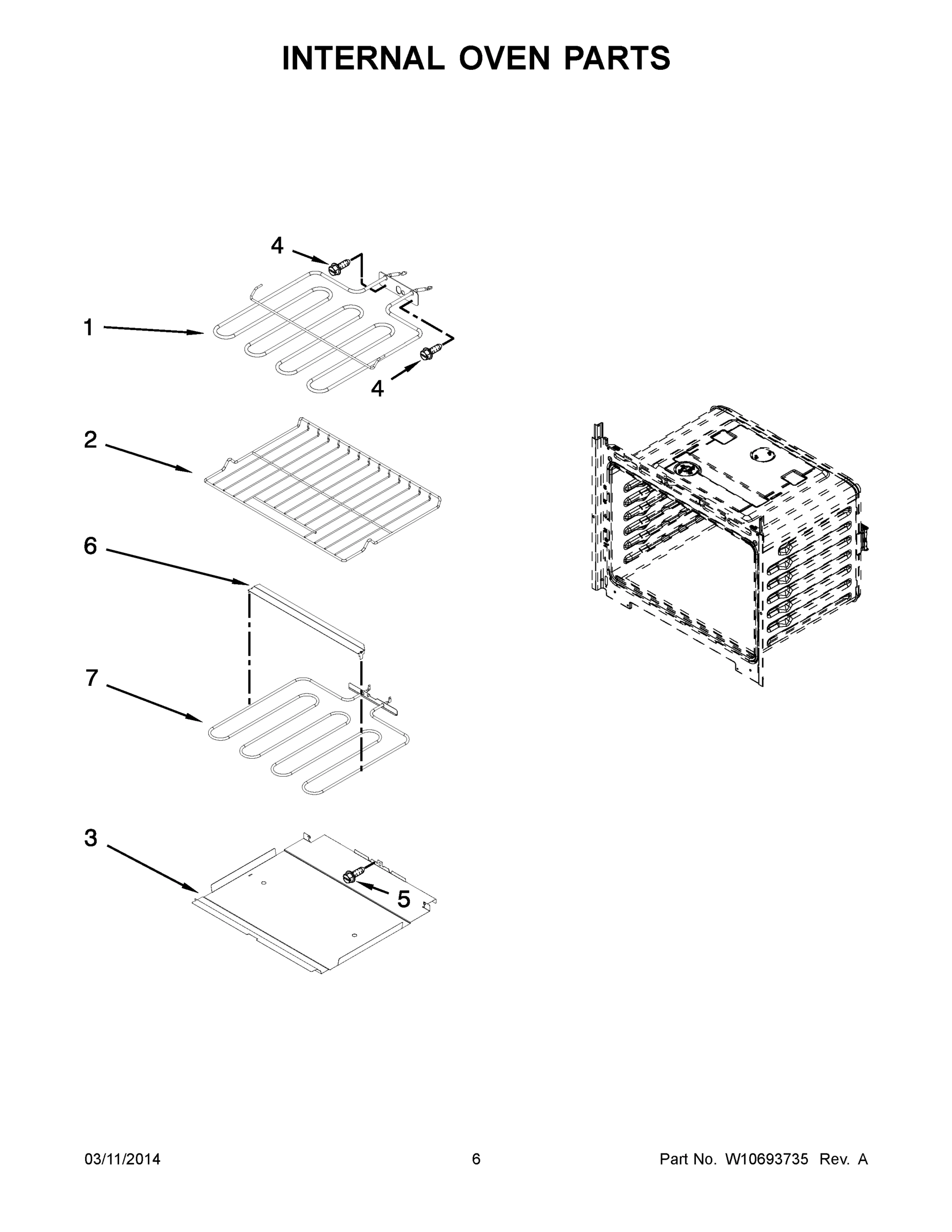 04 - INTERNAL OVEN PARTS
