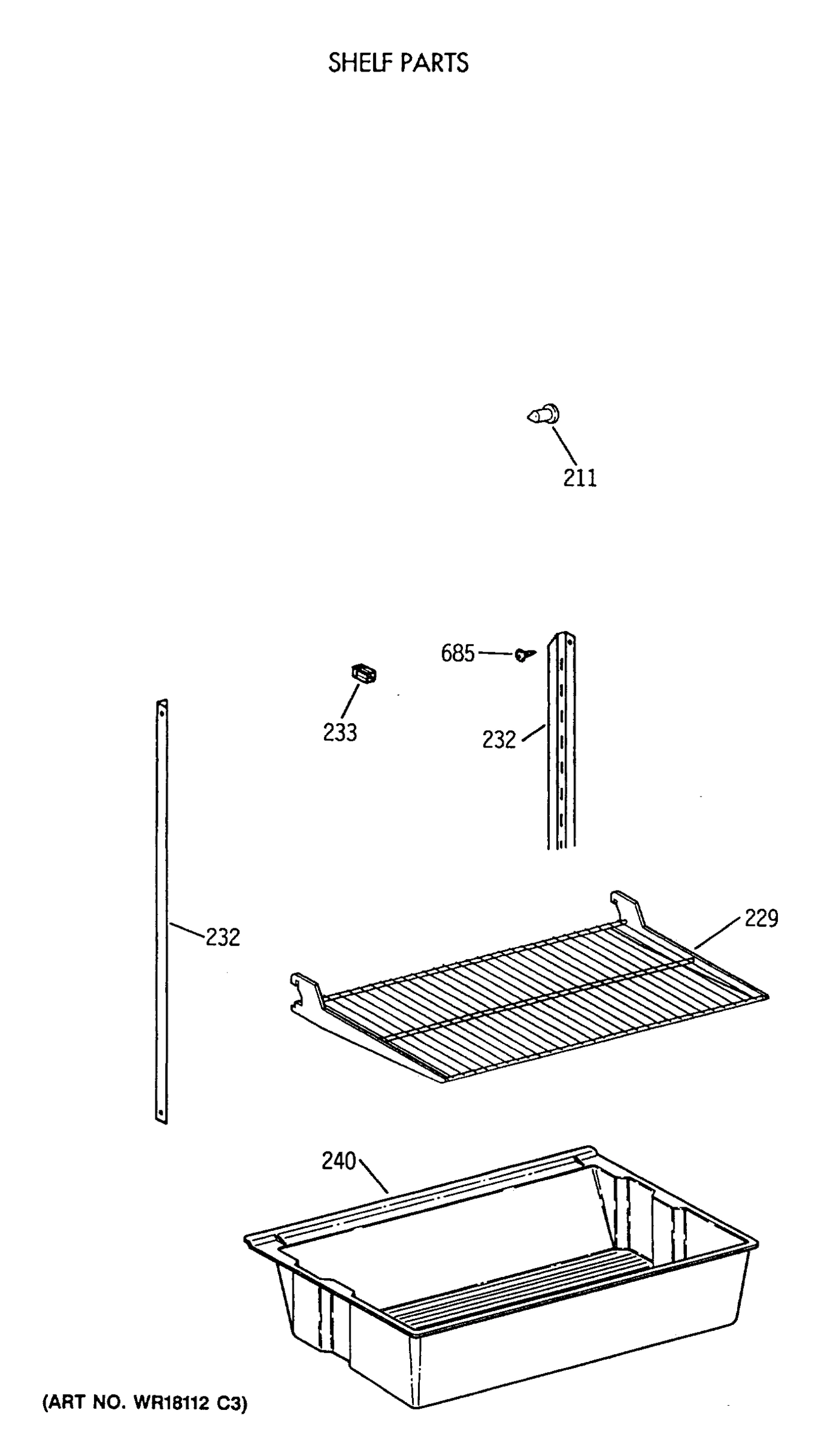 SHELF PARTS