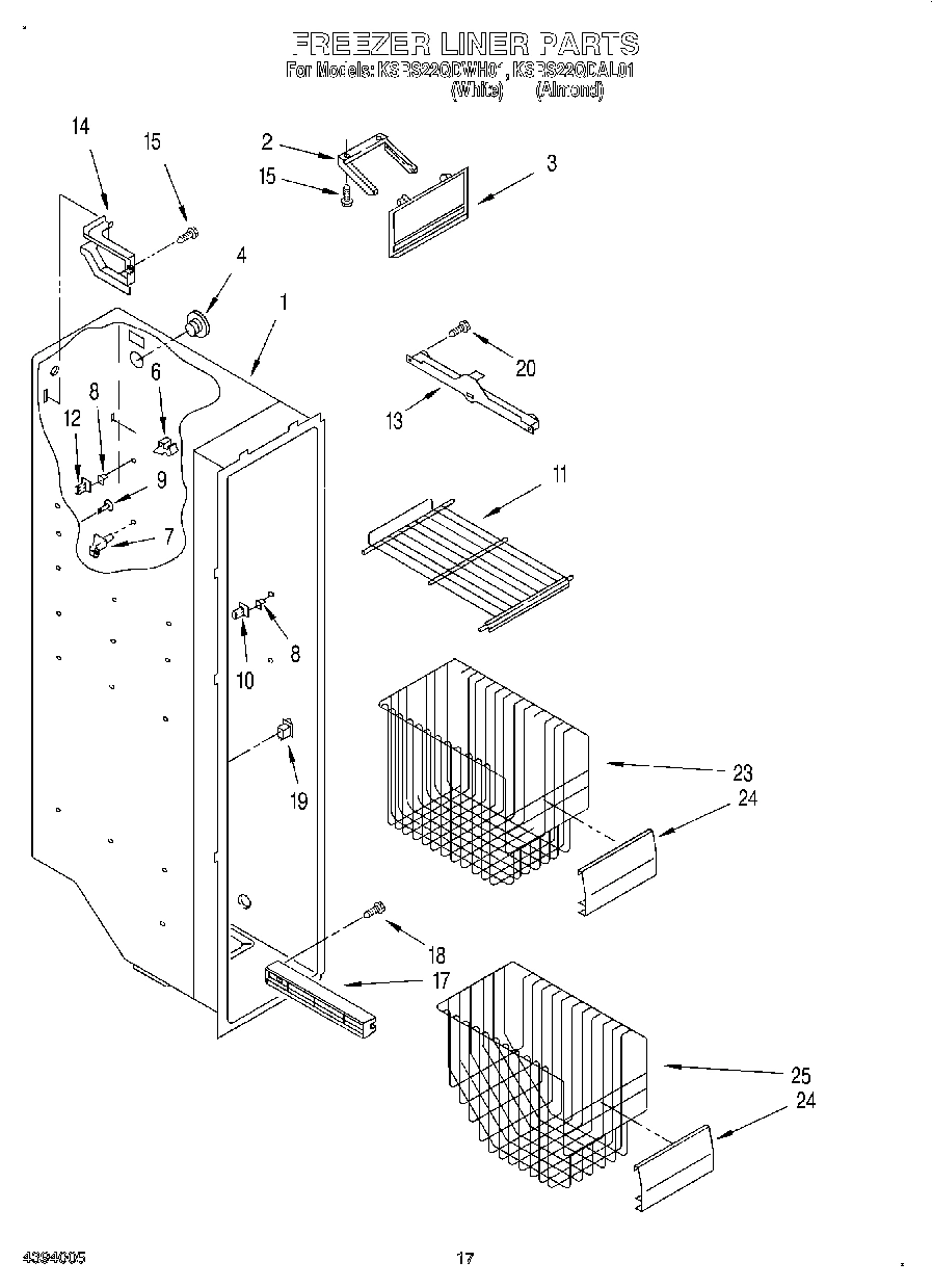 10 - FREEZER LINER