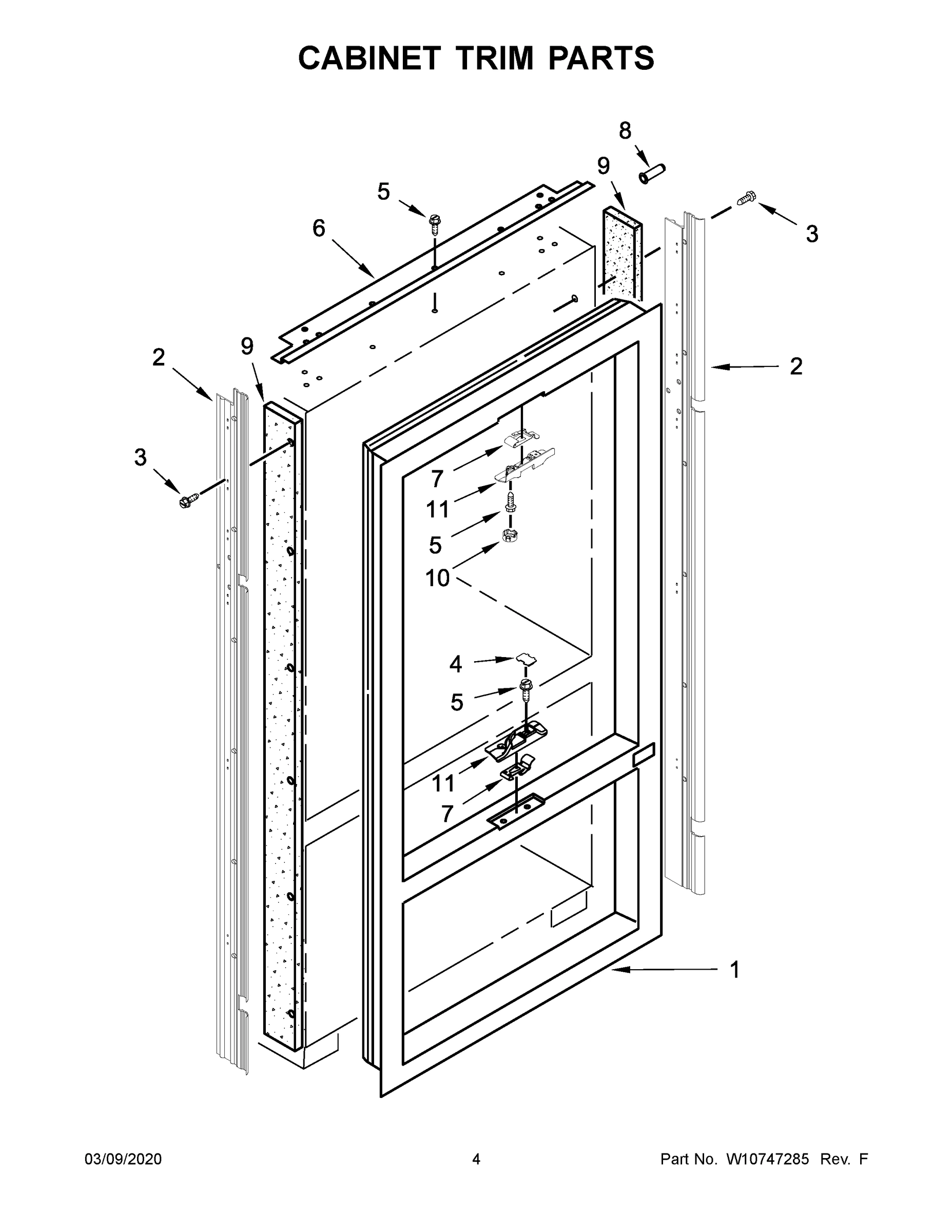 03 - CABINET TRIM PARTS