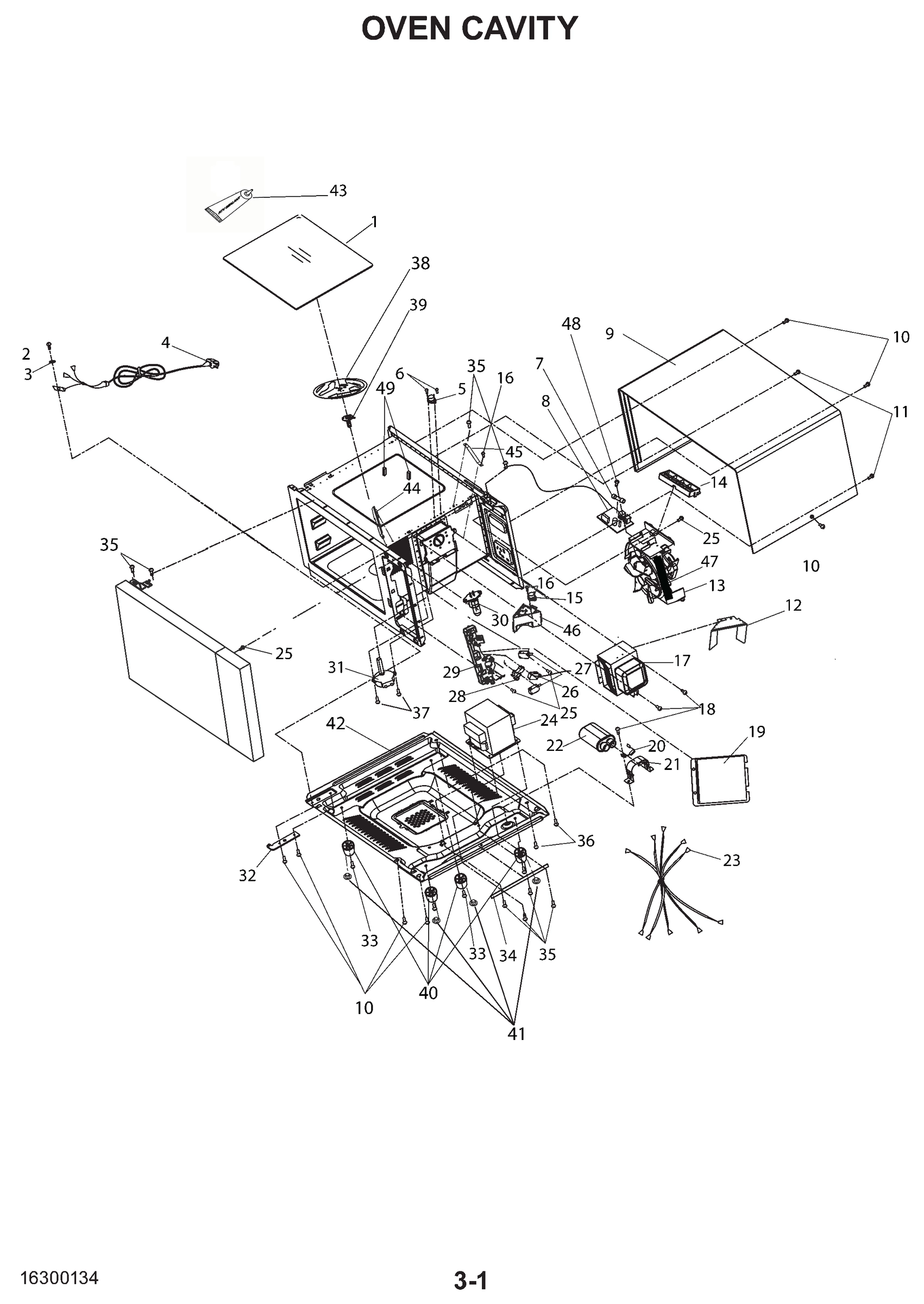 OVEN CAVITY
