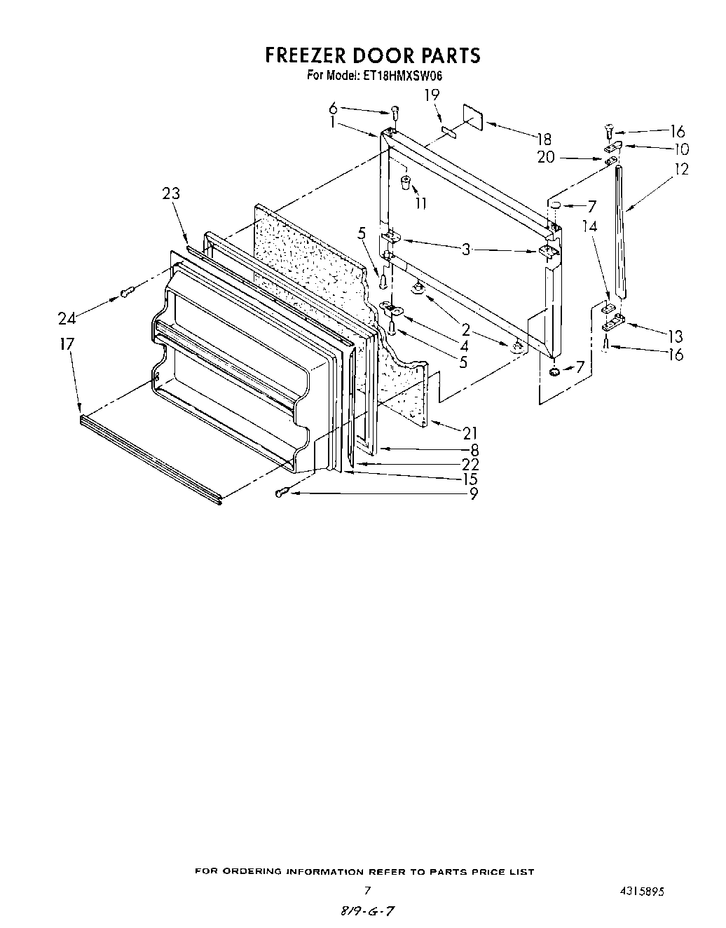 06 - FREEZER DOOR