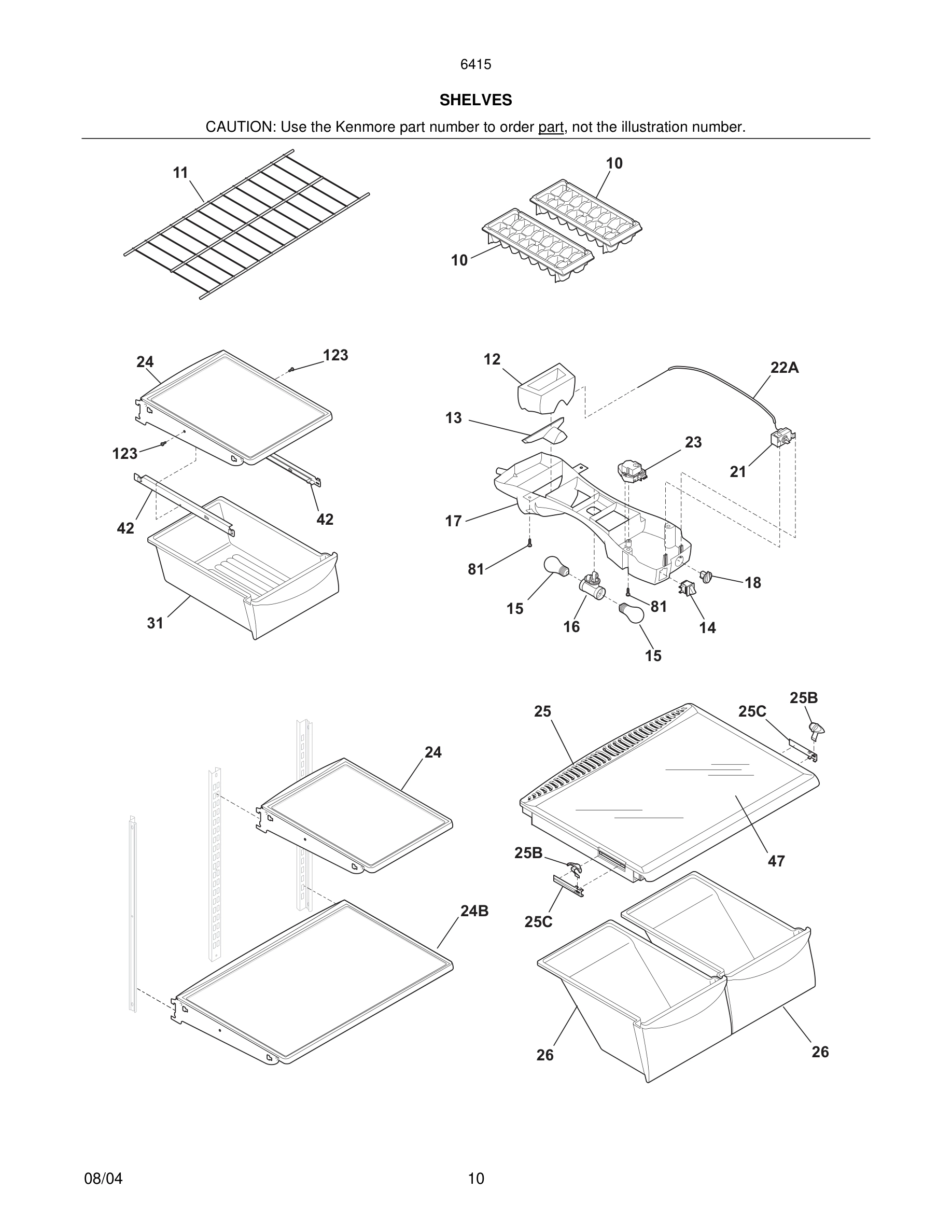 11 - SHELVES