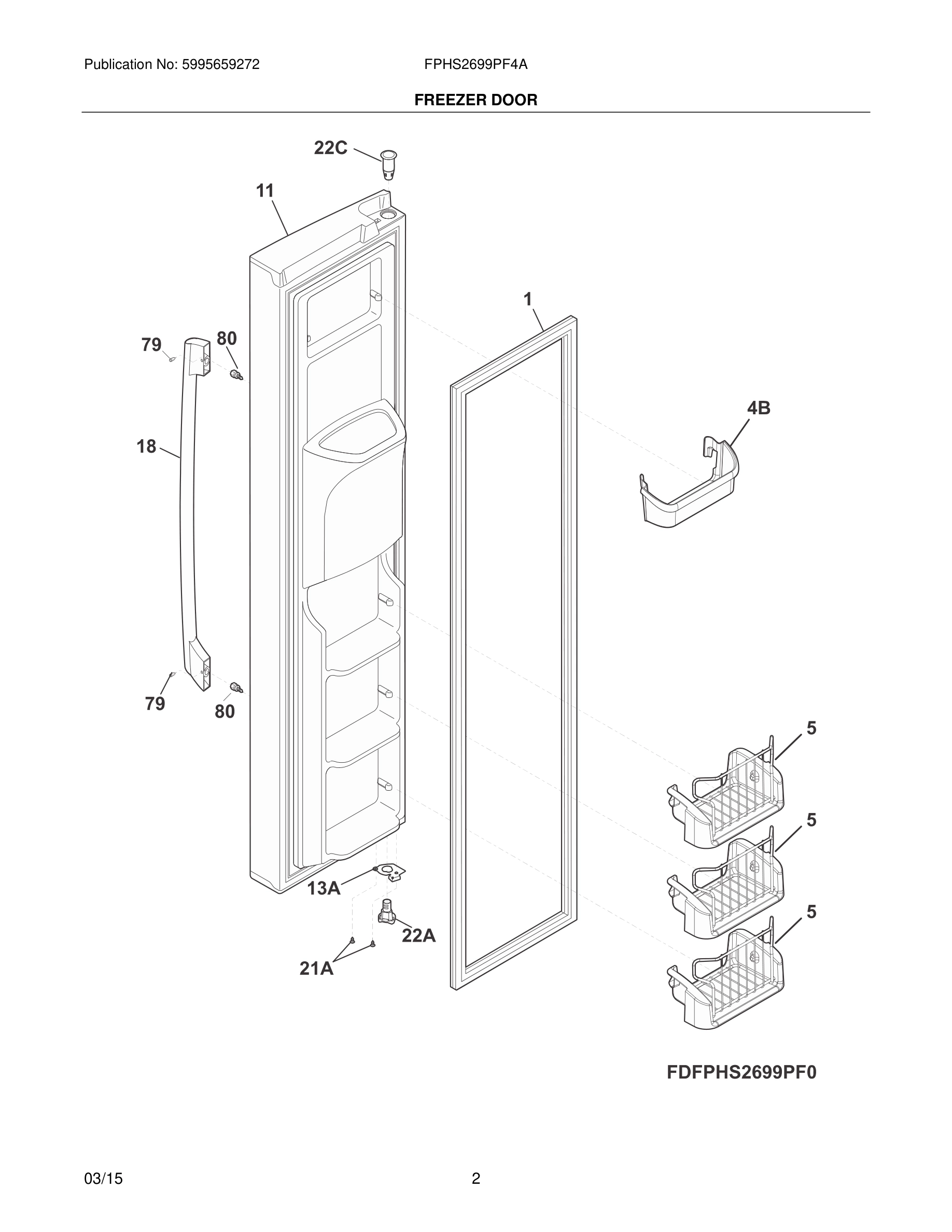 03 - FREEZER DOOR