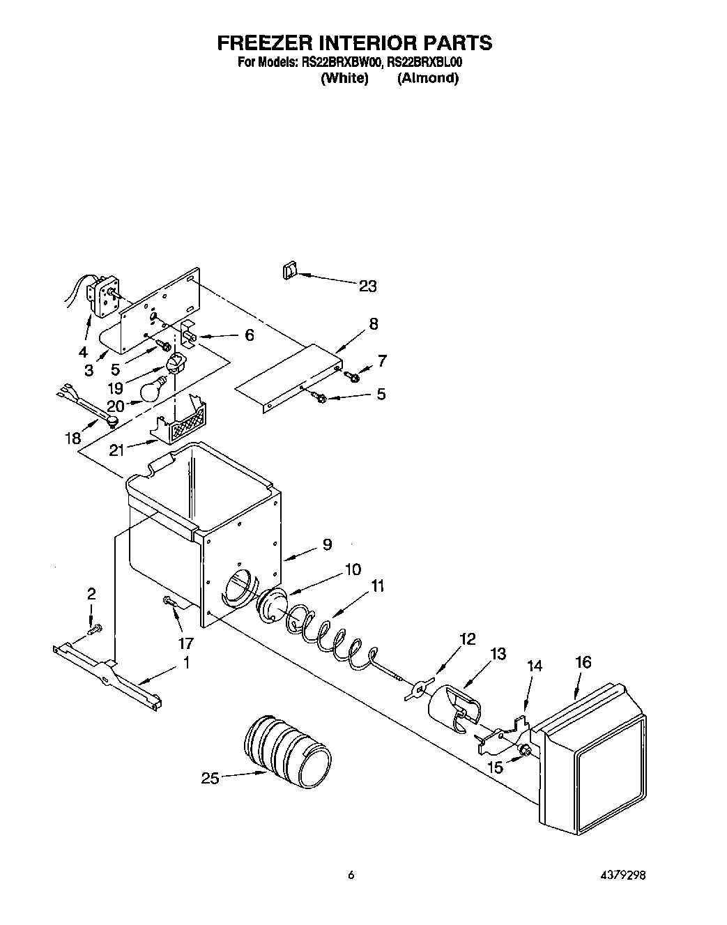 05 - FREEZER INTERIOR