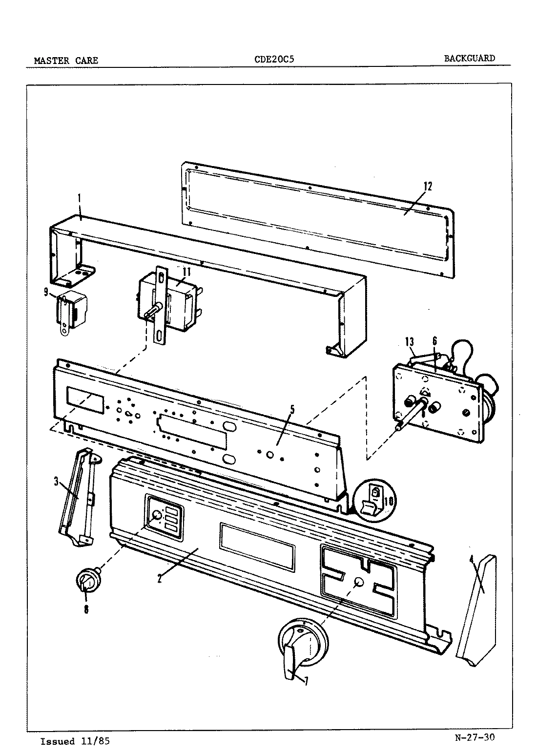 01 - CONTROL PANEL (ORIG. REV. A-C)