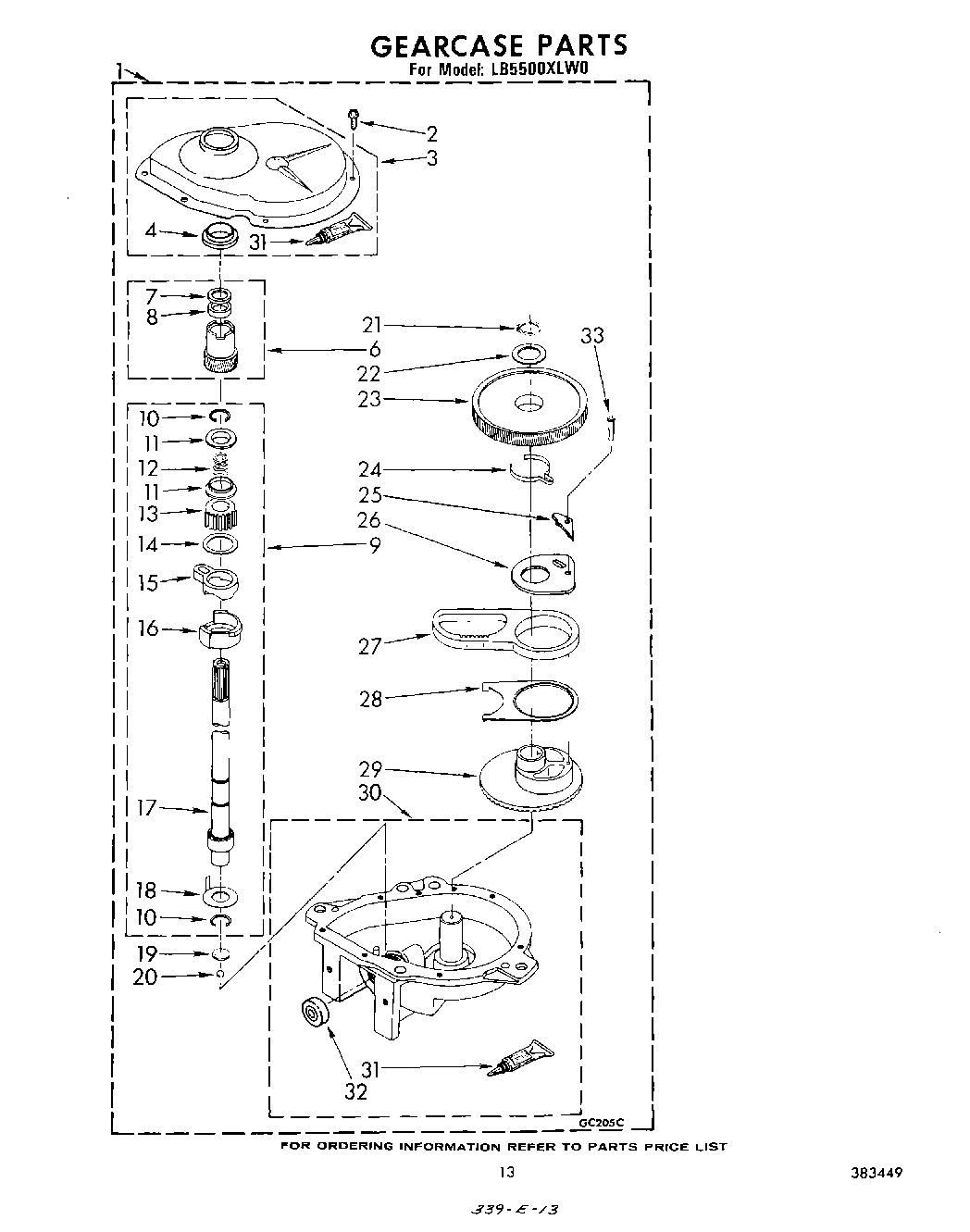 10 - GEARCASE
