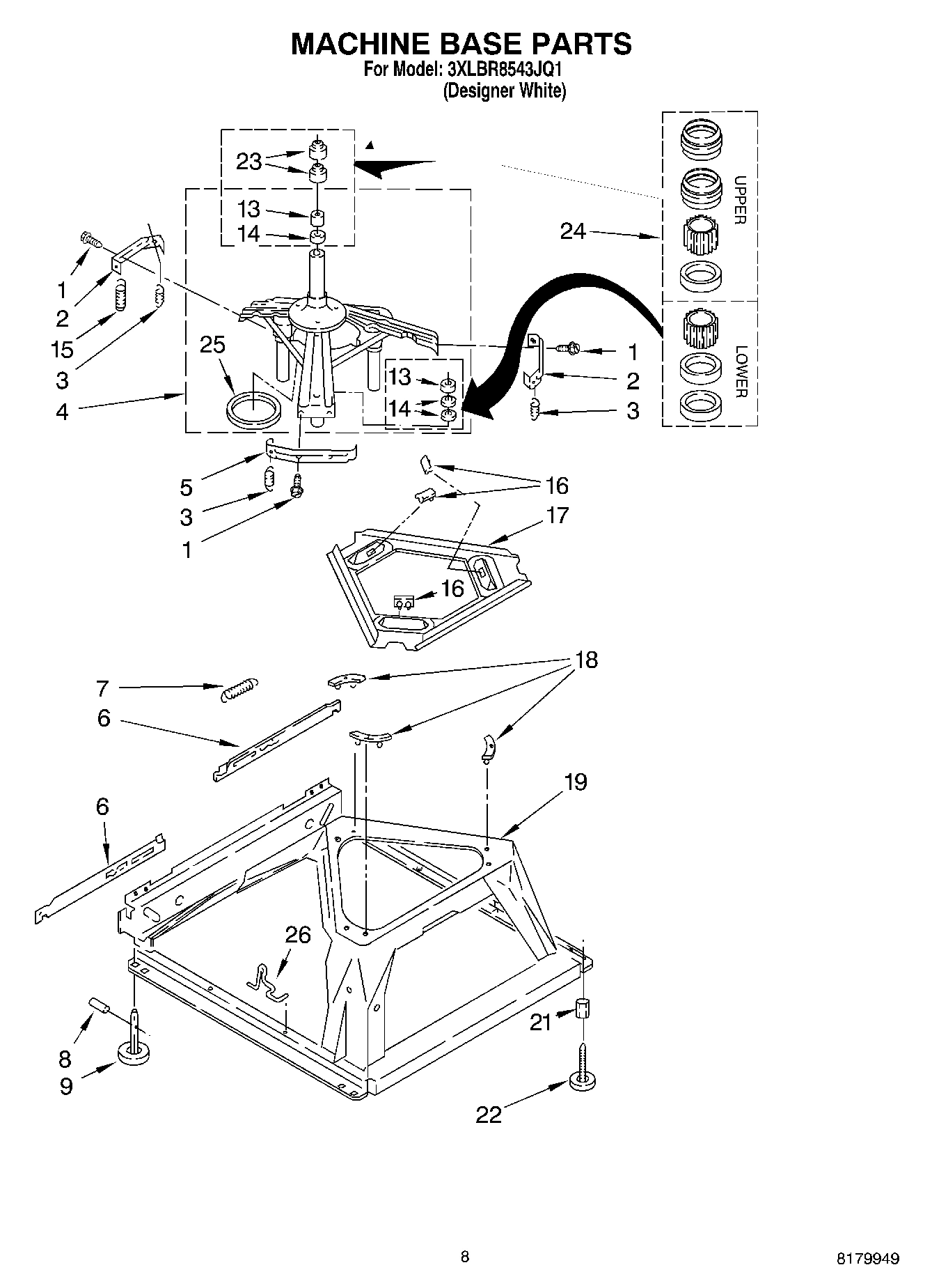 05 - MACHINE BASE PARTS